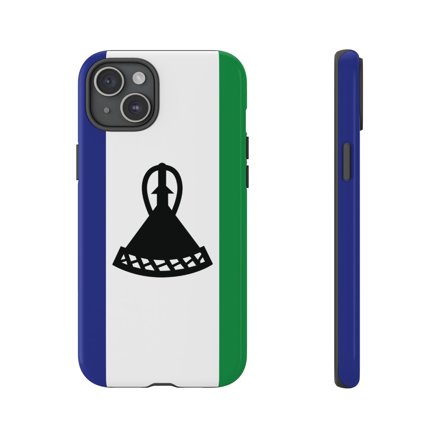 Lesotho Flag Phone Case | iPhone 15 Plus/ Pro, 14, 13, 12| Google Pixel 7, Pro, 5| Samsung Galaxy S23 All Major Phone Models