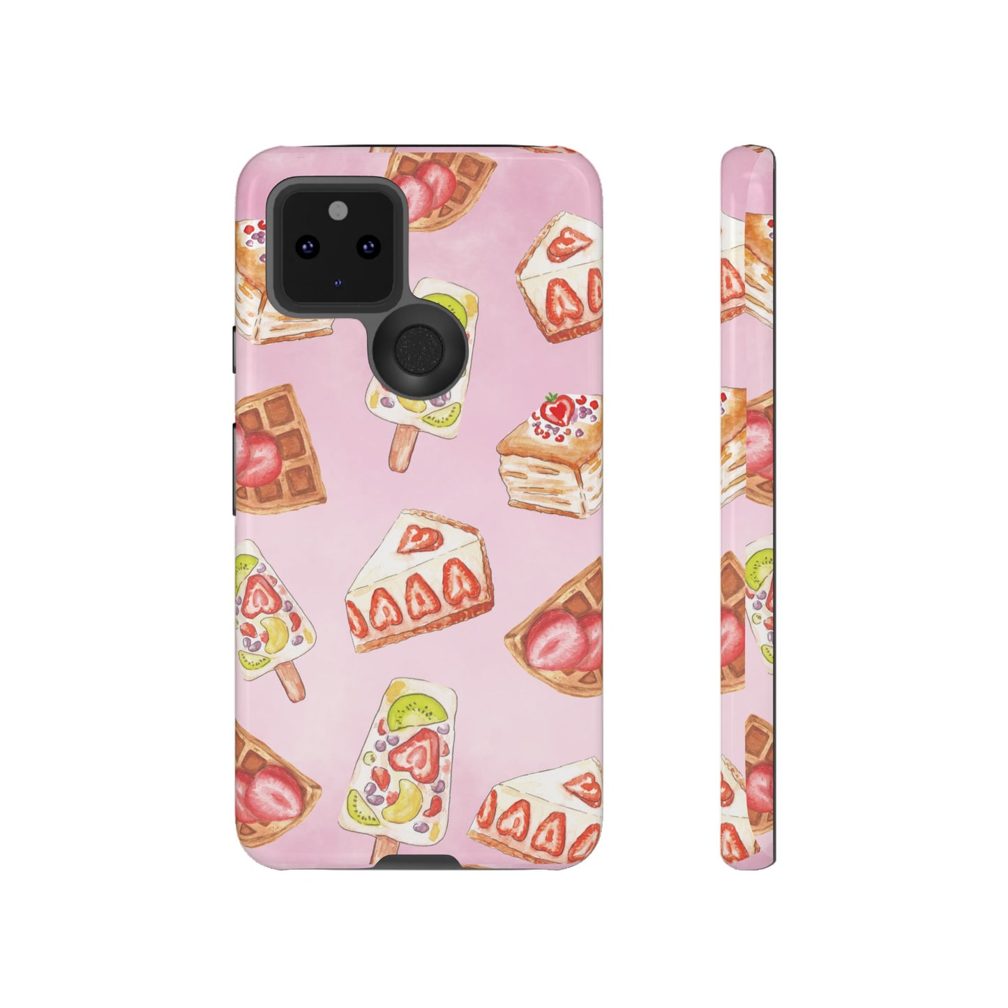 Assorted Dessert Wallpaper Phone Case | iPhone 15 Plus/ Pro, 14, 13, 12| Google Pixel 7, Pro, 5| Samsung Galaxy S23 All Major Phone Models