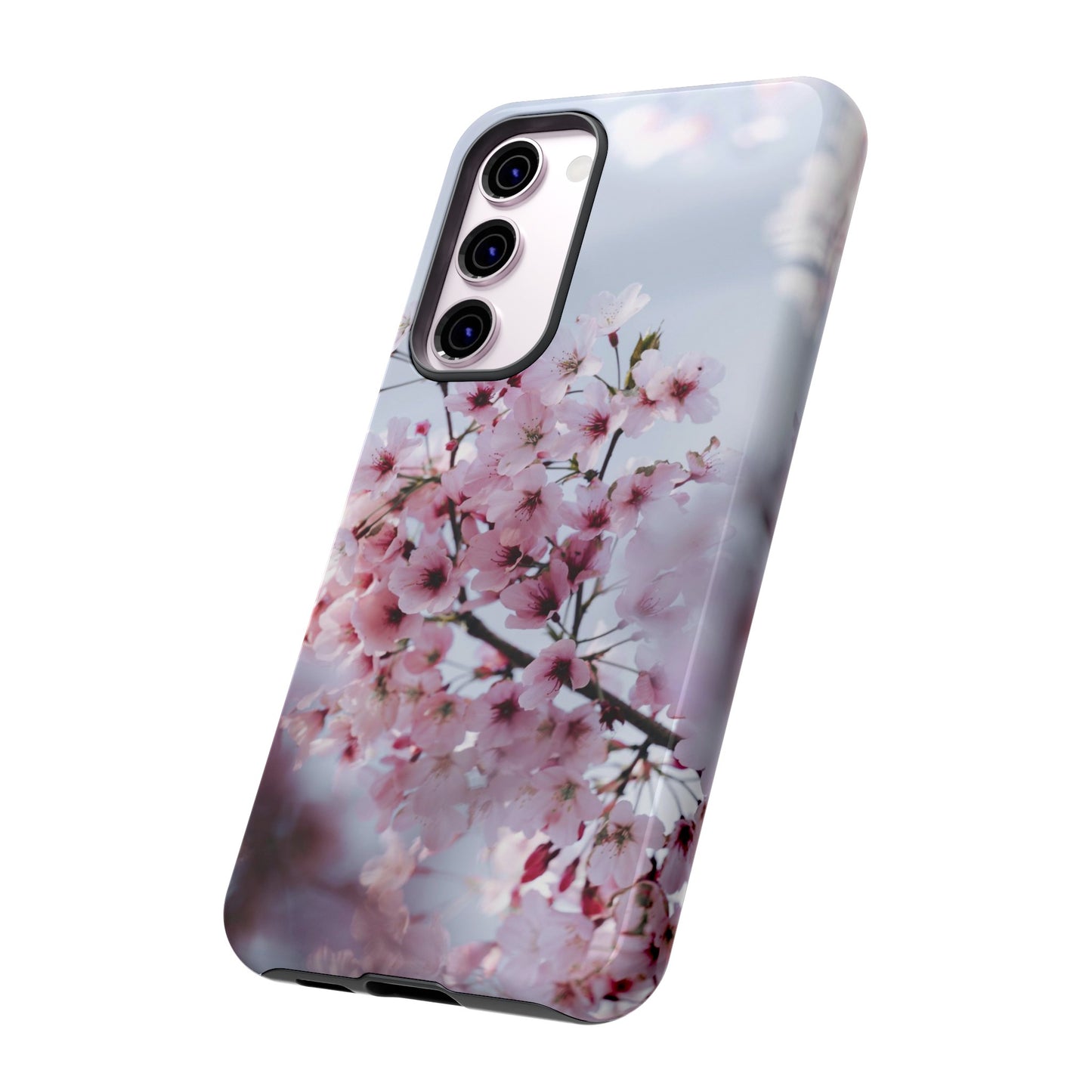 Pink Blossom Wallpaper Phone Case | iPhone 15 Plus/ Pro, 14, 13, 12| Google Pixel 7, Pro, 5| Samsung Galaxy S23 All Major Phone Models