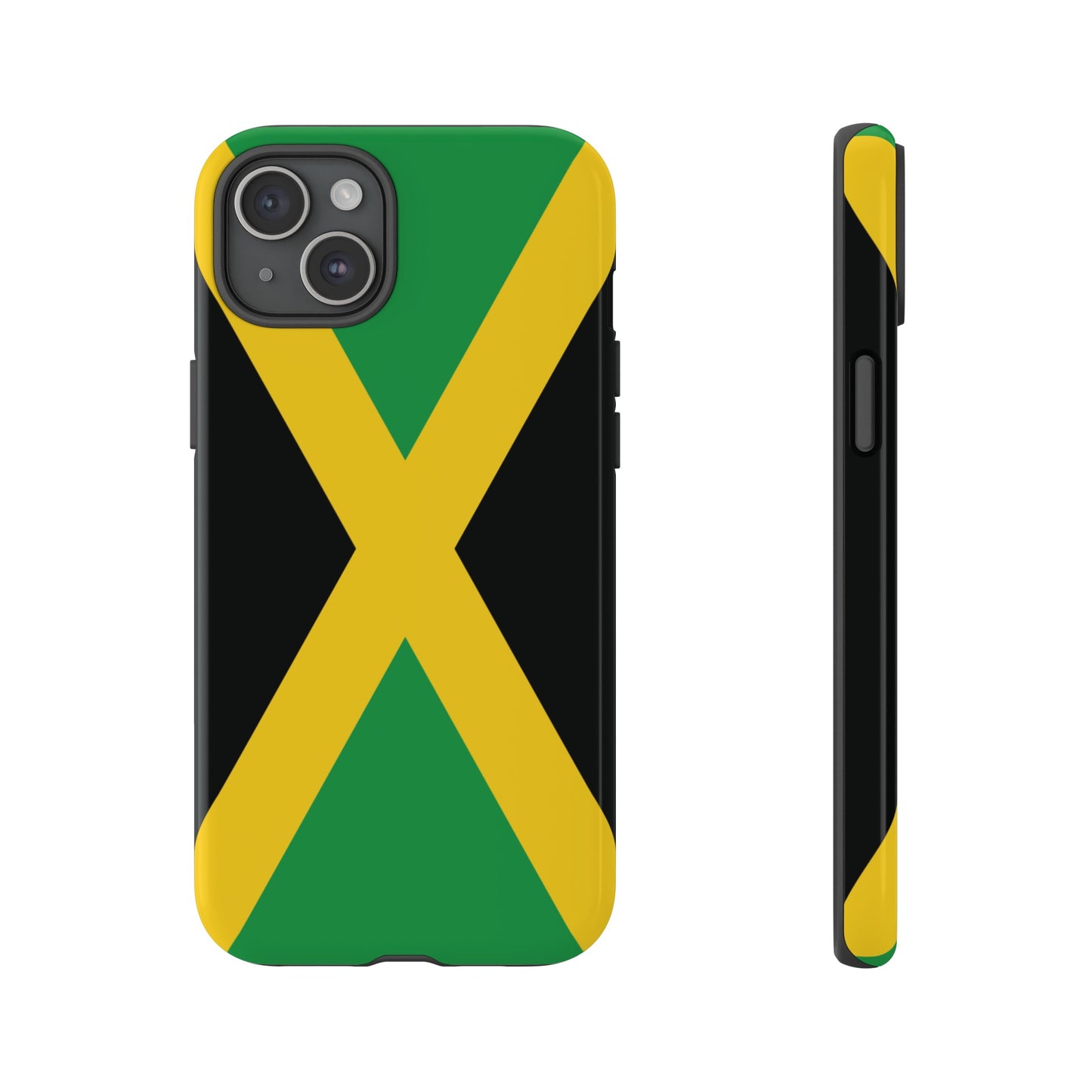 Jamaica Flag Phone Case | iPhone 15 Plus/ Pro, 14, 13, 12| Google Pixel 7, Pro, 5| Samsung Galaxy S23 All Major Phone Models