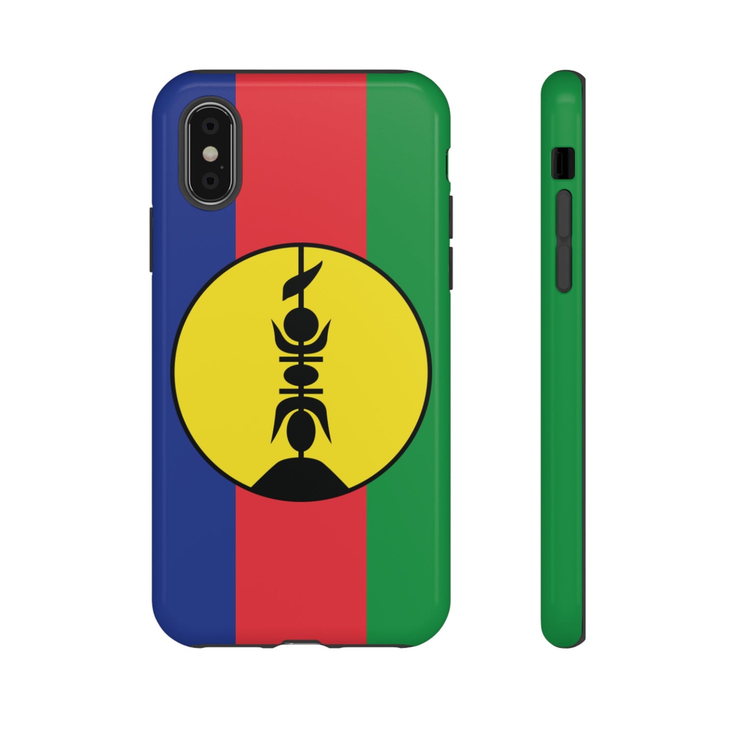 New Caledonia Flag Phone Case | iPhone 15 Plus/ Pro, 14, 13, 12| Google Pixel 7, Pro, 5| Samsung Galaxy S23 All Major Phone Models