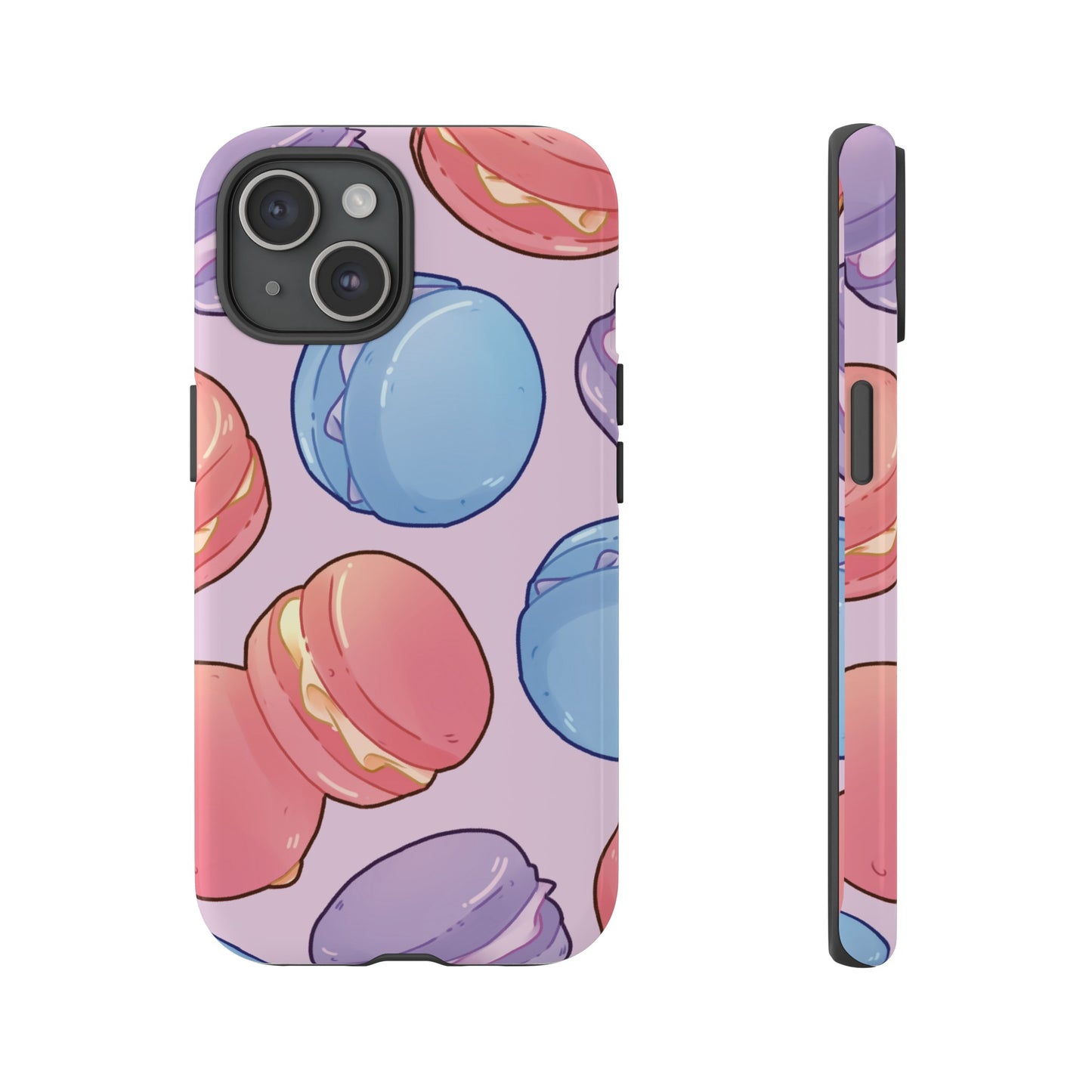 Macaron Wallpaper Phone Case | iPhone 15 Plus/ Pro, 14, 13, 12| Google Pixel 7, Pro, 5| Samsung Galaxy S23 All Major Phone Models