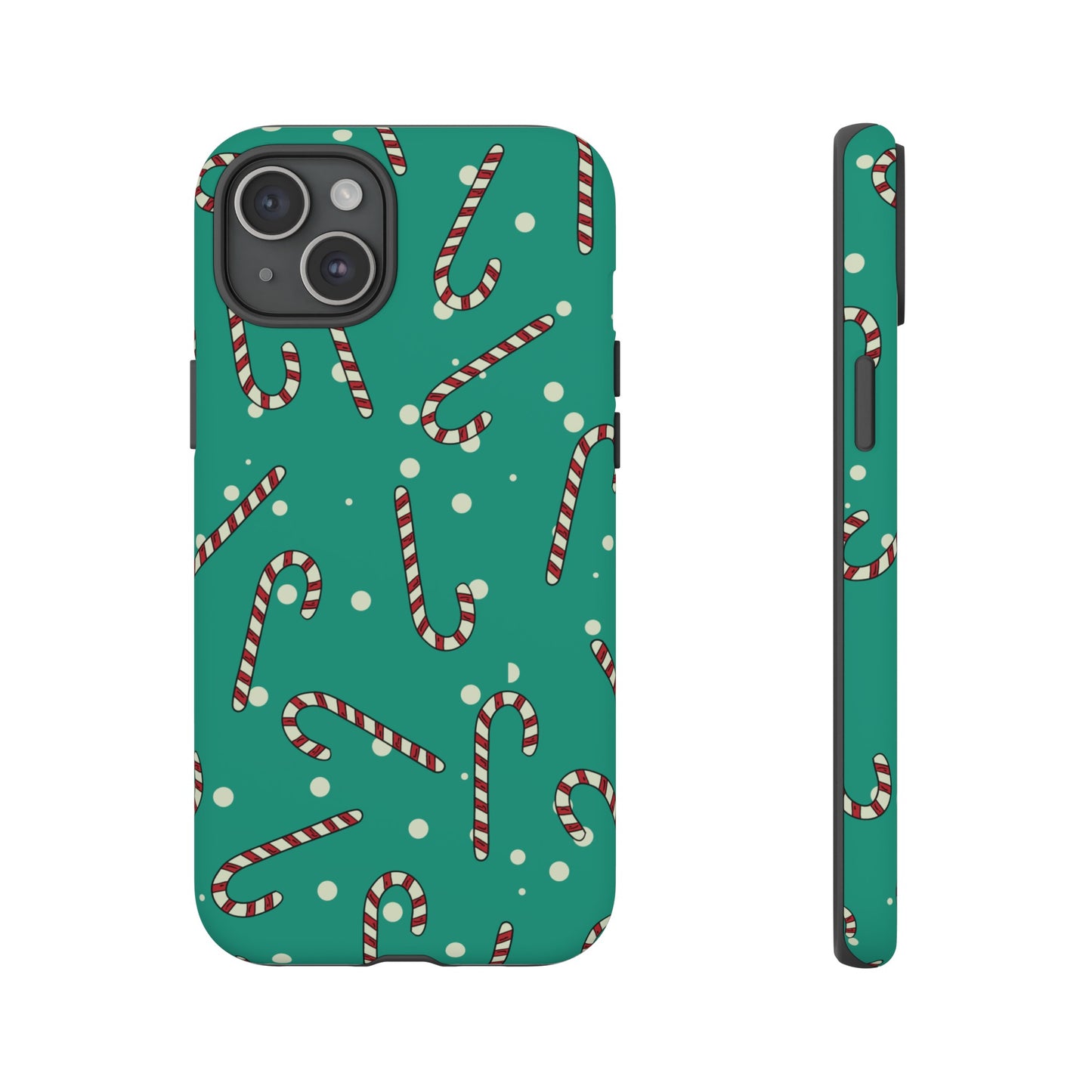 Candycane Wallpaper Phone Case | iPhone 15 Plus/ Pro, 14, 13, 12| Google Pixel 7, Pro, 5| Samsung Galaxy S23 All Major Phone Models