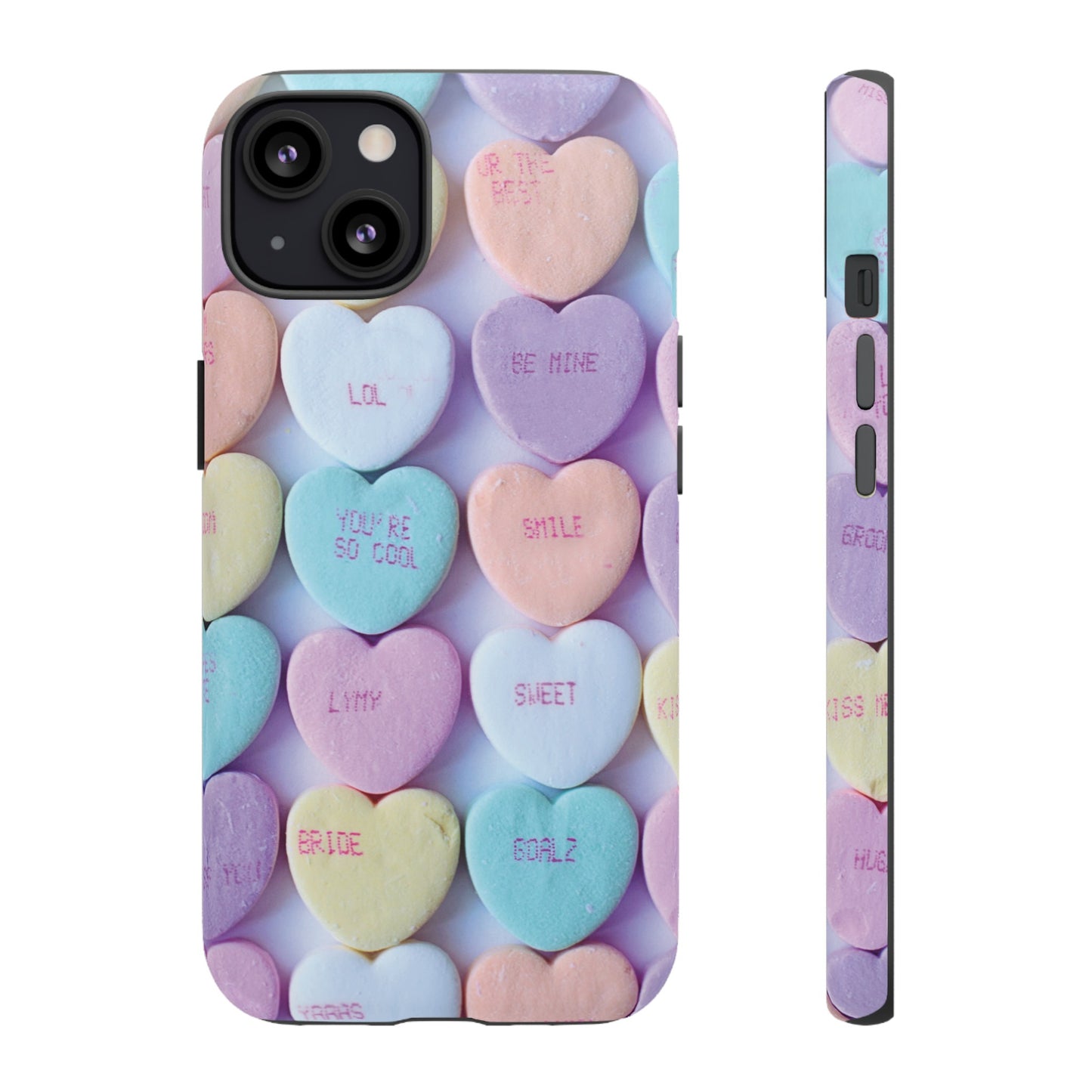 Hearts Valentine's Day Wallpaper Phone Case | iPhone 15 Plus/ Pro, 14, 13, 12| Google Pixel 7, Pro, 5| Samsung Galaxy S23 All Major Phone Models