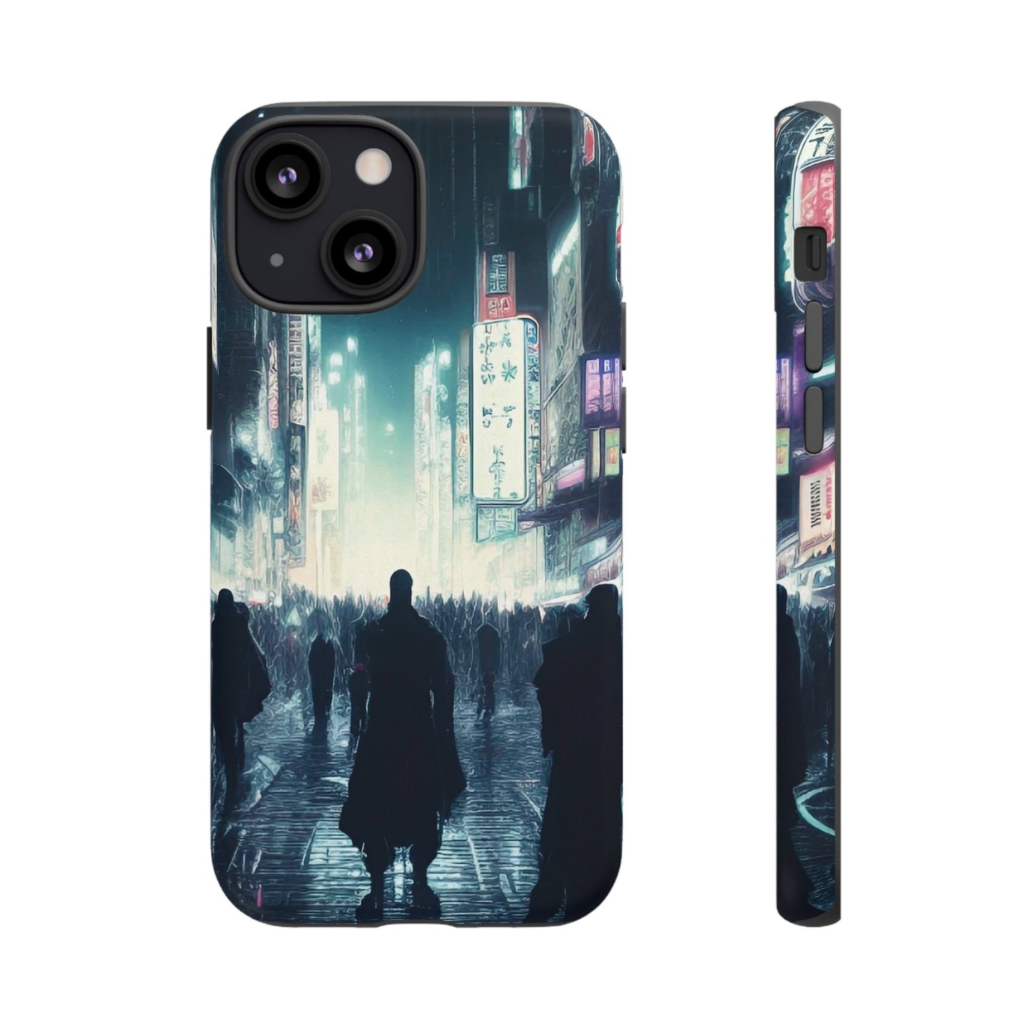 Strangers in the City Wallpaper Phone Case | iPhone 15 Plus/ Pro, 14, 13, 12| Google Pixel 7, Pro, 5| Samsung Galaxy S23 All Major Phone Models