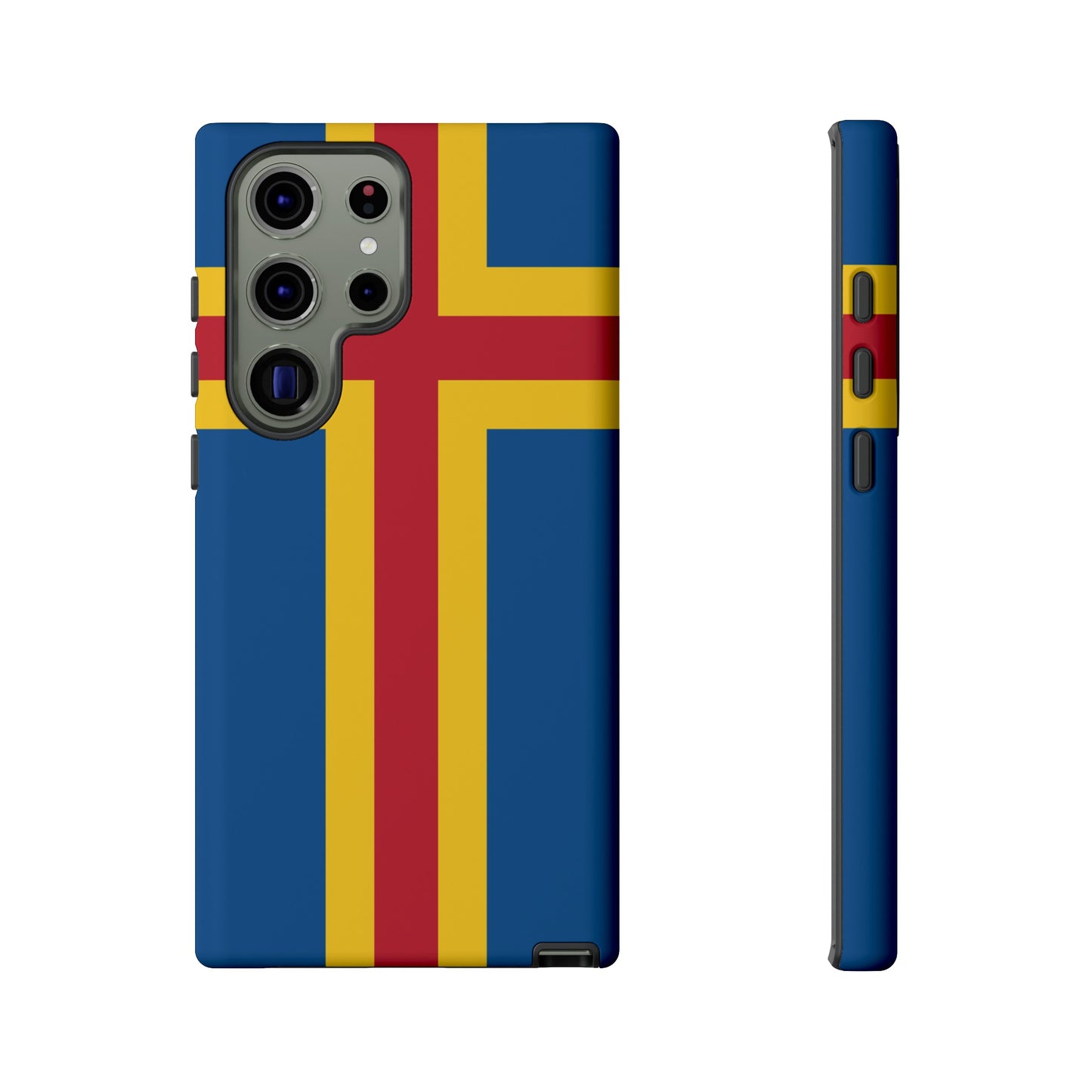 Aland Islands (Finland) Flag Phone Case | iPhone 15 Plus/ Pro, 14, 13, 12| Google Pixel 7, Pro, 5| Samsung Galaxy S23 All Major Phone Models