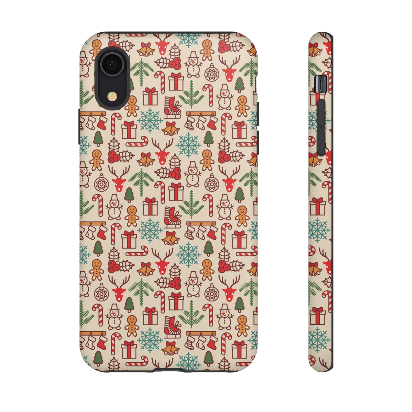 Collage Christmas Wallpaper Phone Case | iPhone 15 Plus/ Pro, 14, 13, 12| Google Pixel 7, Pro, 5| Samsung Galaxy S23 All Major Phone Models