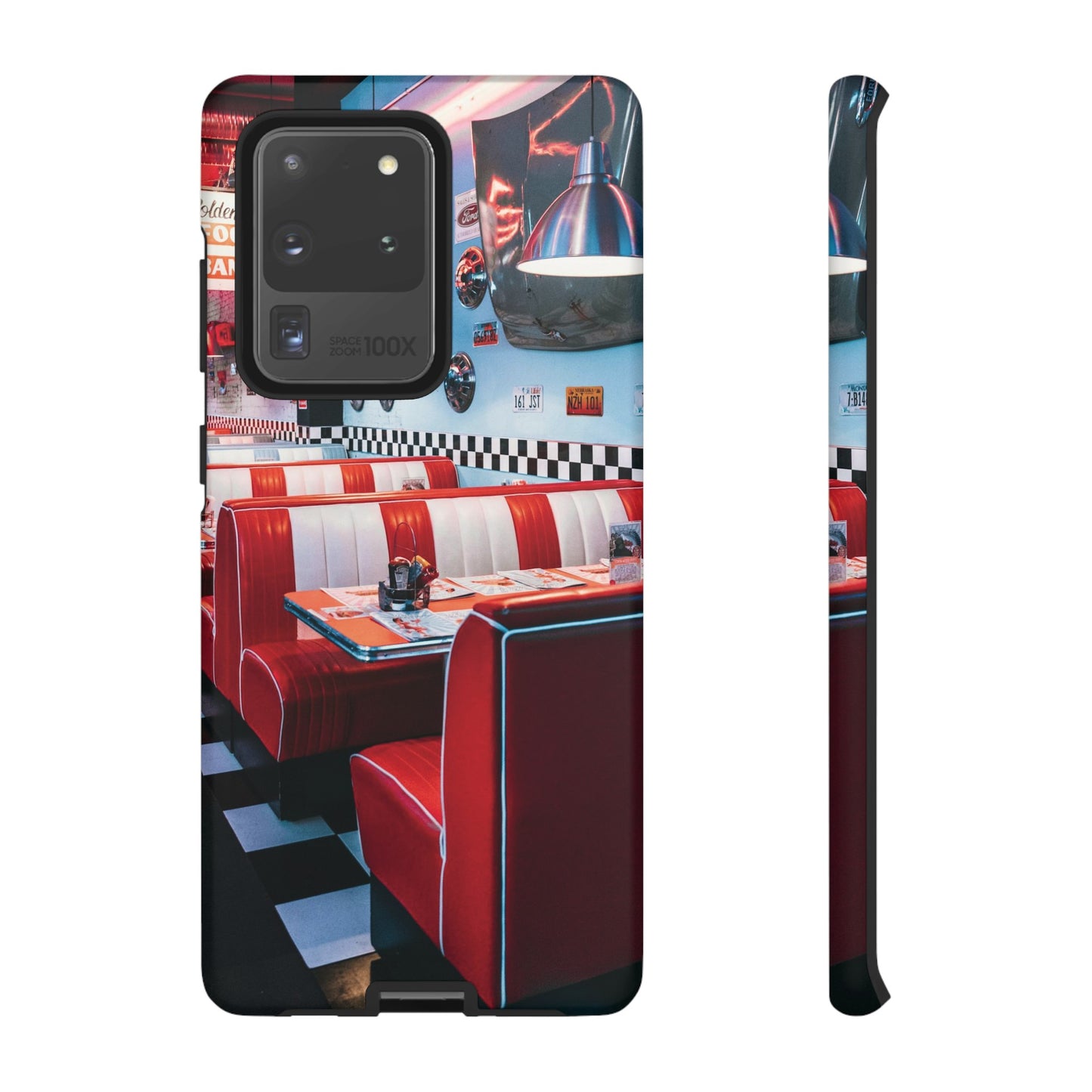 Diner Wallpaper Phone Case | iPhone 15 Plus/ Pro, 14, 13, 12| Google Pixel 7, Pro, 5| Samsung Galaxy S23 All Major Phone Models