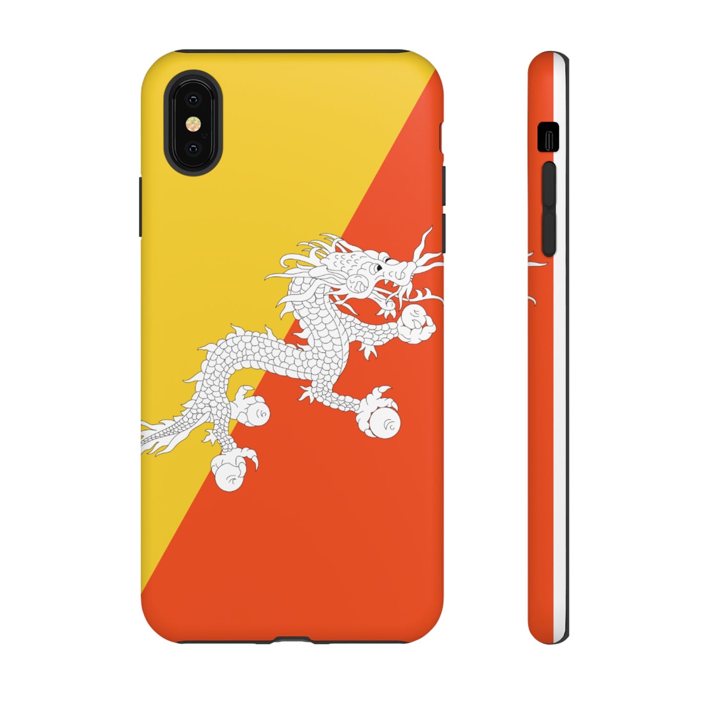 Bhutan Flag Phone Case | iPhone 15 Plus/ Pro, 14, 13, 12| Google Pixel 7, Pro, 5| Samsung Galaxy S23 All Major Phone Models