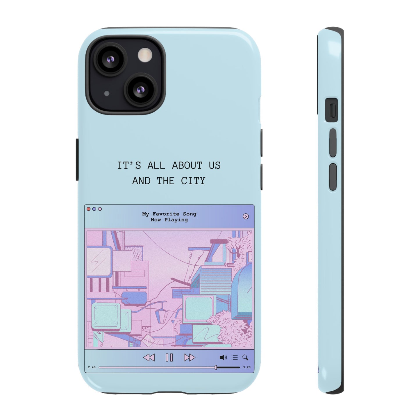 Us And The City Phone Case | iPhone 15 Plus/ Pro, 14, 13, 12| Google Pixel 7, Pro, 5| Samsung Galaxy S23 All Major Phone Models