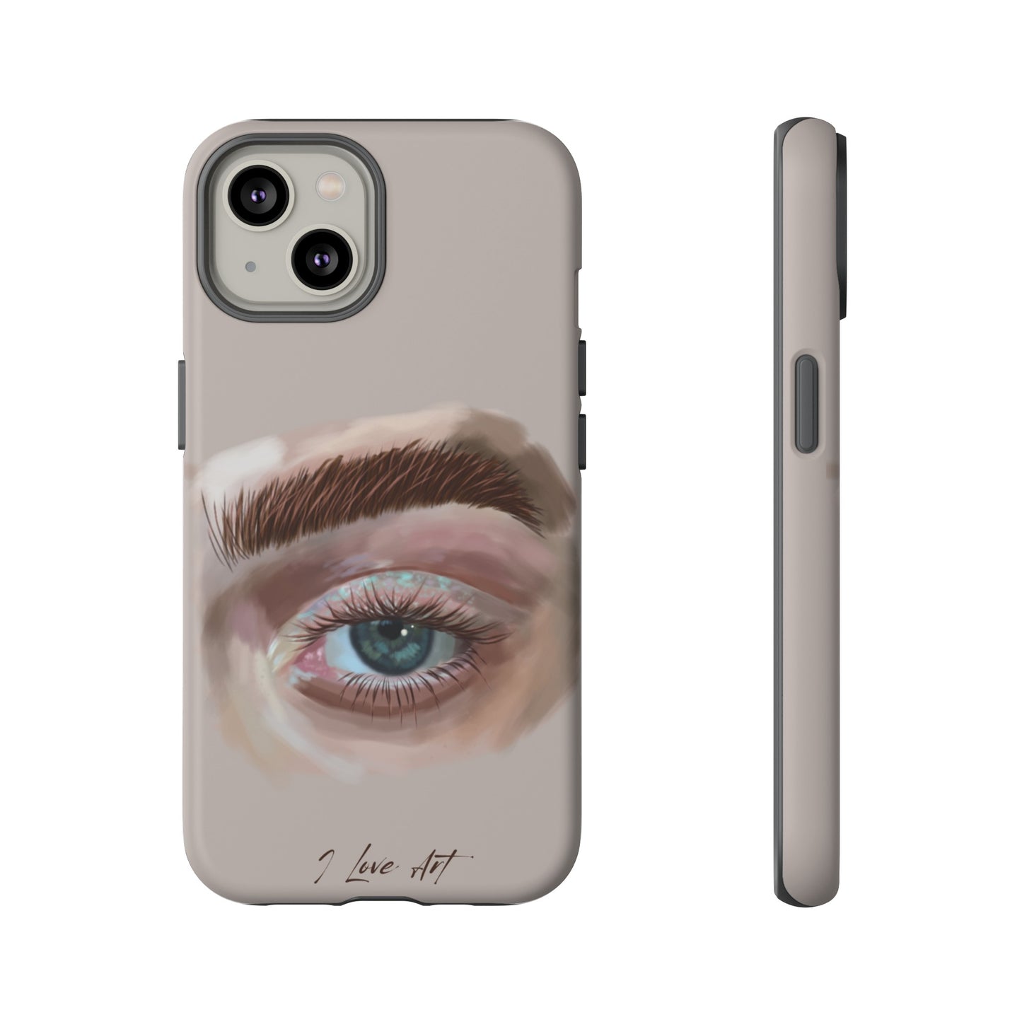 I Love Art Phone Case | iPhone 15 Plus/ Pro, 14, 13, 12| Google Pixel 7, Pro, 5| Samsung Galaxy S23 All Major Phone Models