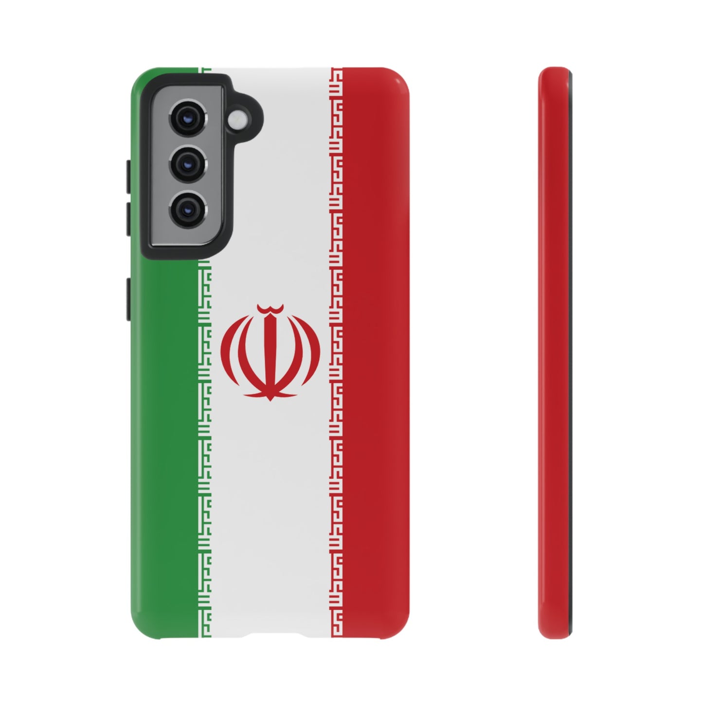 Iran Flag Phone Case | iPhone 15 Plus/ Pro, 14, 13, 12| Google Pixel 7, Pro, 5| Samsung Galaxy S23 All Major Phone Models