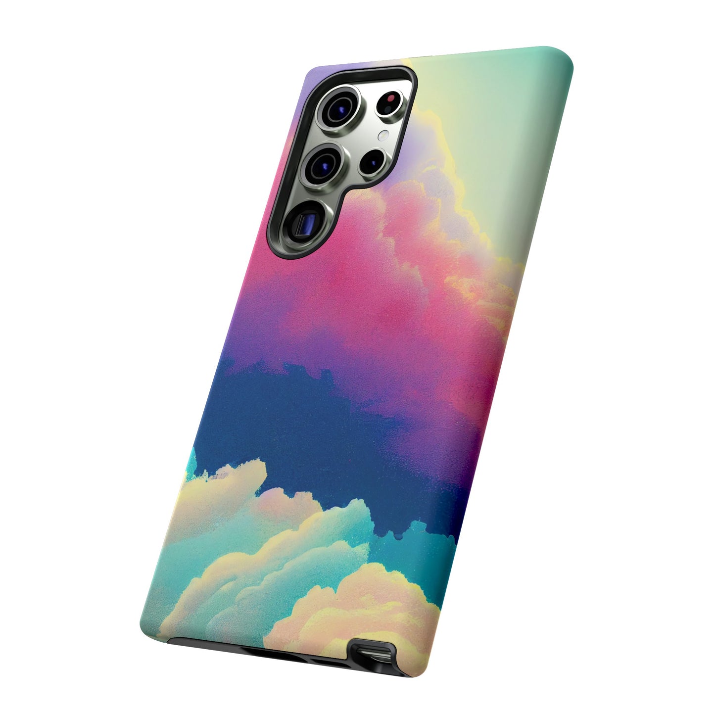 Colourful Clouds Wallpaper Phone Case | iPhone 15 Plus/ Pro, 14, 13, 12| Google Pixel 7, Pro, 5| Samsung Galaxy S23 All Major Phone Models