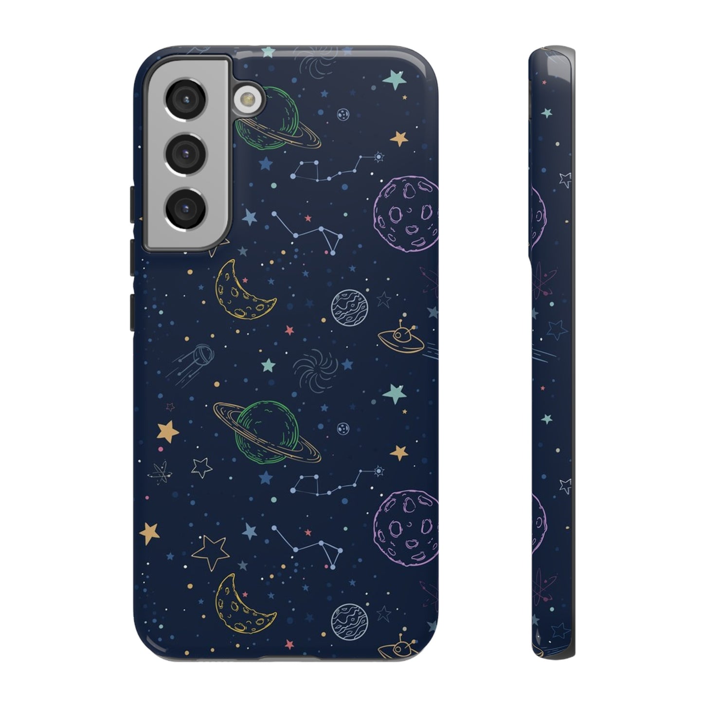 Space Galaxy Wallpaper Phone Case | iPhone 15 Plus/ Pro, 14, 13, 12| Google Pixel 7, Pro, 5| Samsung Galaxy S23 All Major Phone Models