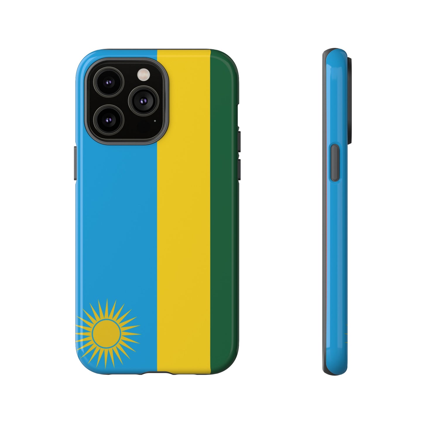 Rwanda Flag Phone Case | iPhone 15 Plus/ Pro, 14, 13, 12| Google Pixel 7, Pro, 5| Samsung Galaxy S23 All Major Phone Models