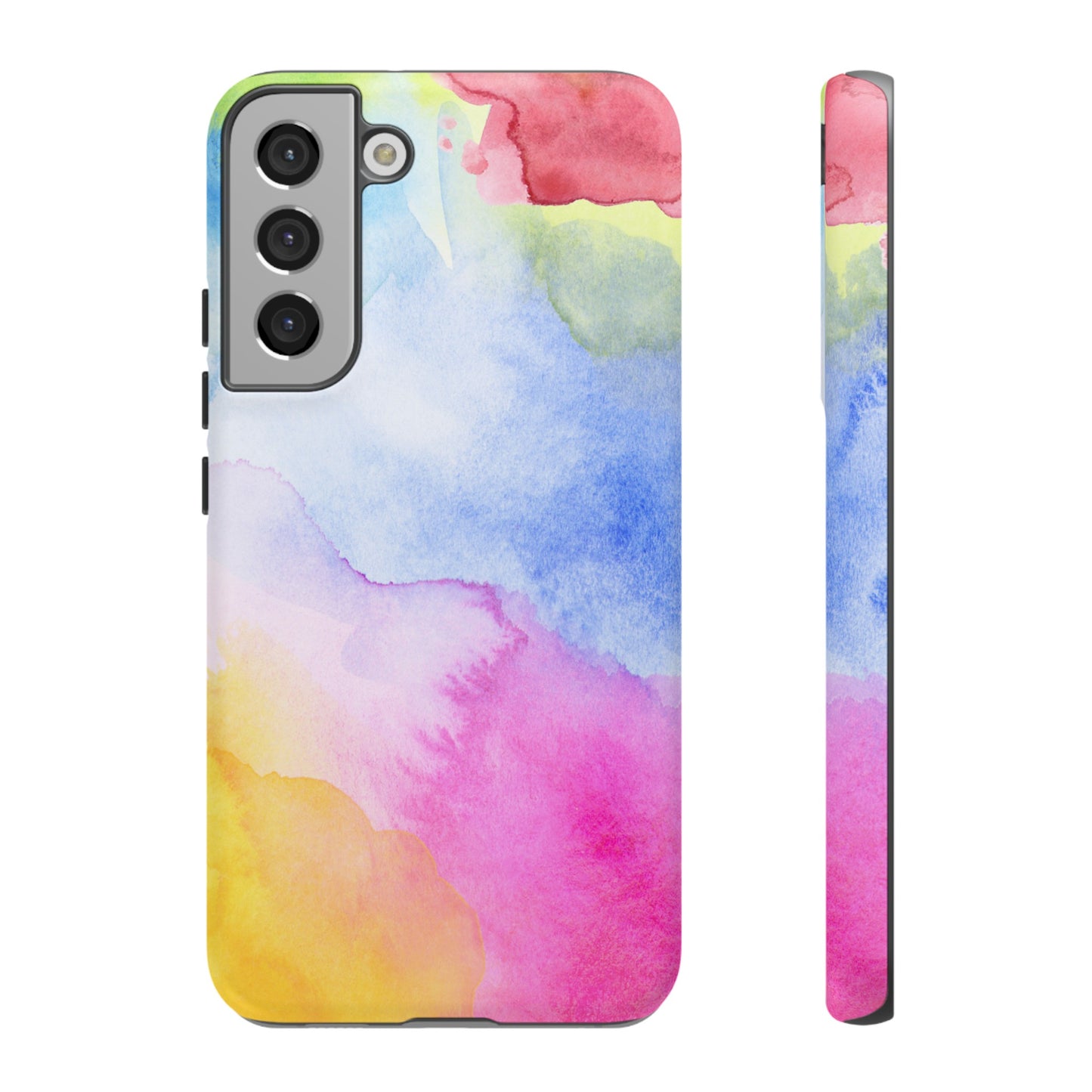 Watercolour Rainbow Phone Case | iPhone 15 Plus/ Pro, 14, 13, 12| Google Pixel 7, Pro, 5| Samsung Galaxy S23 All Major Phone Models