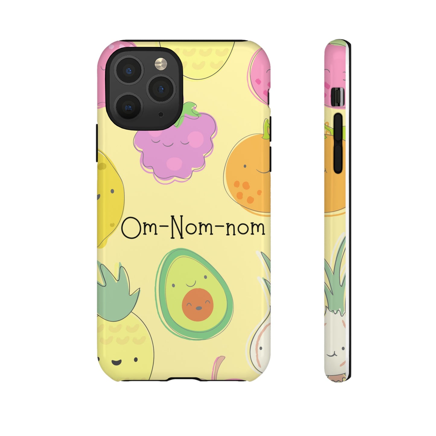 Om-Nom-Nom Phone Case | iPhone 15 Plus/ Pro, 14, 13, 12| Google Pixel 7, Pro, 5| Samsung Galaxy S23 All Major Phone Models