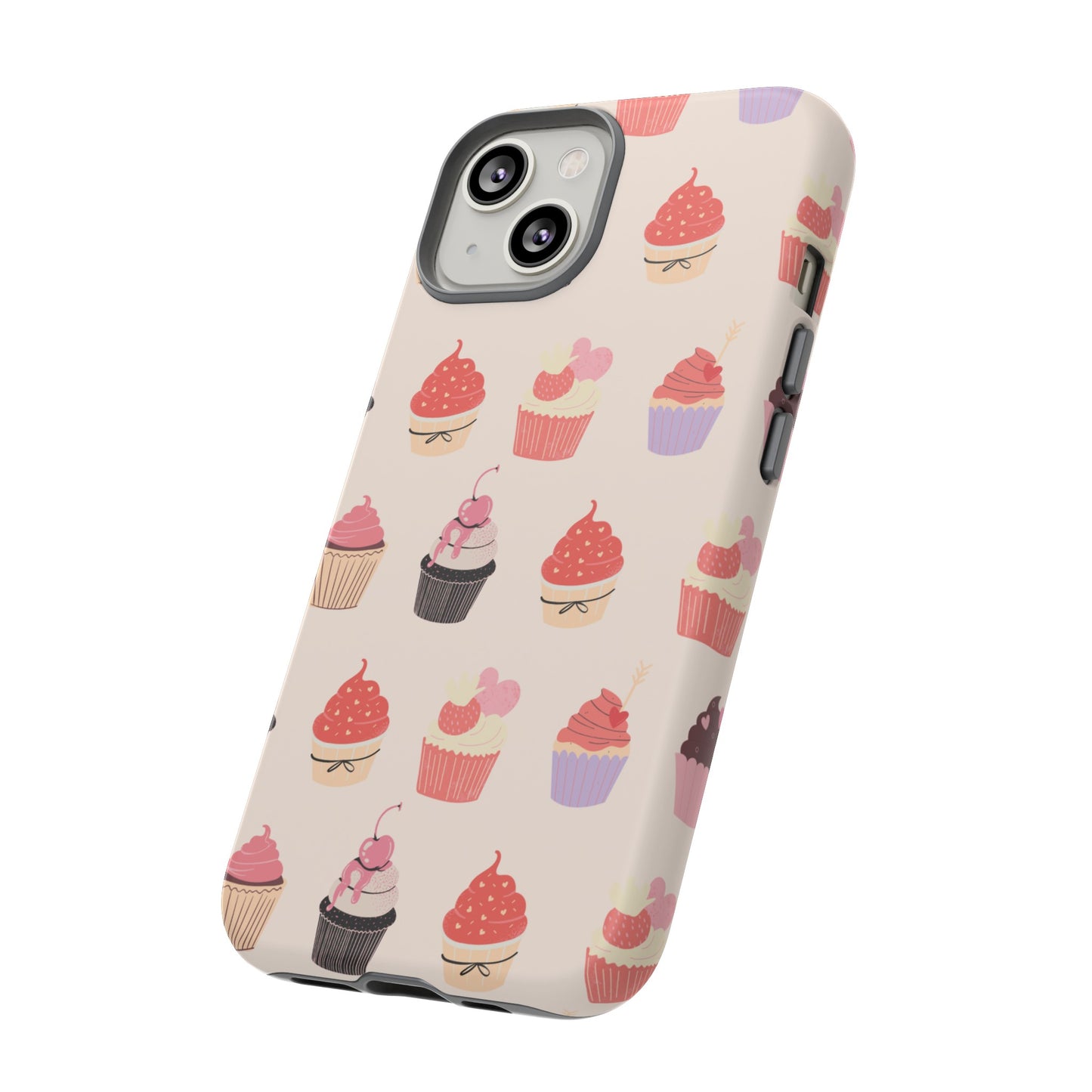 Cupcake Collage Wallpaper Phone Case | iPhone 15 Plus/ Pro, 14, 13, 12| Google Pixel 7, Pro, 5| Samsung Galaxy S23 All Major Phone Models