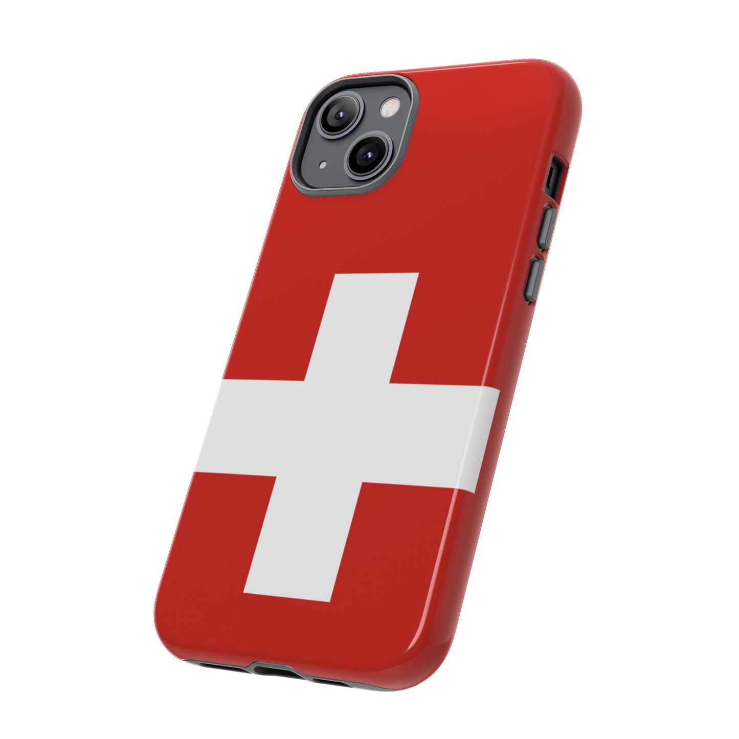 Switzerland Flag Phone Case | iPhone 15 Plus/ Pro, 14, 13, 12| Google Pixel 7, Pro, 5| Samsung Galaxy S23 All Major Phone Models