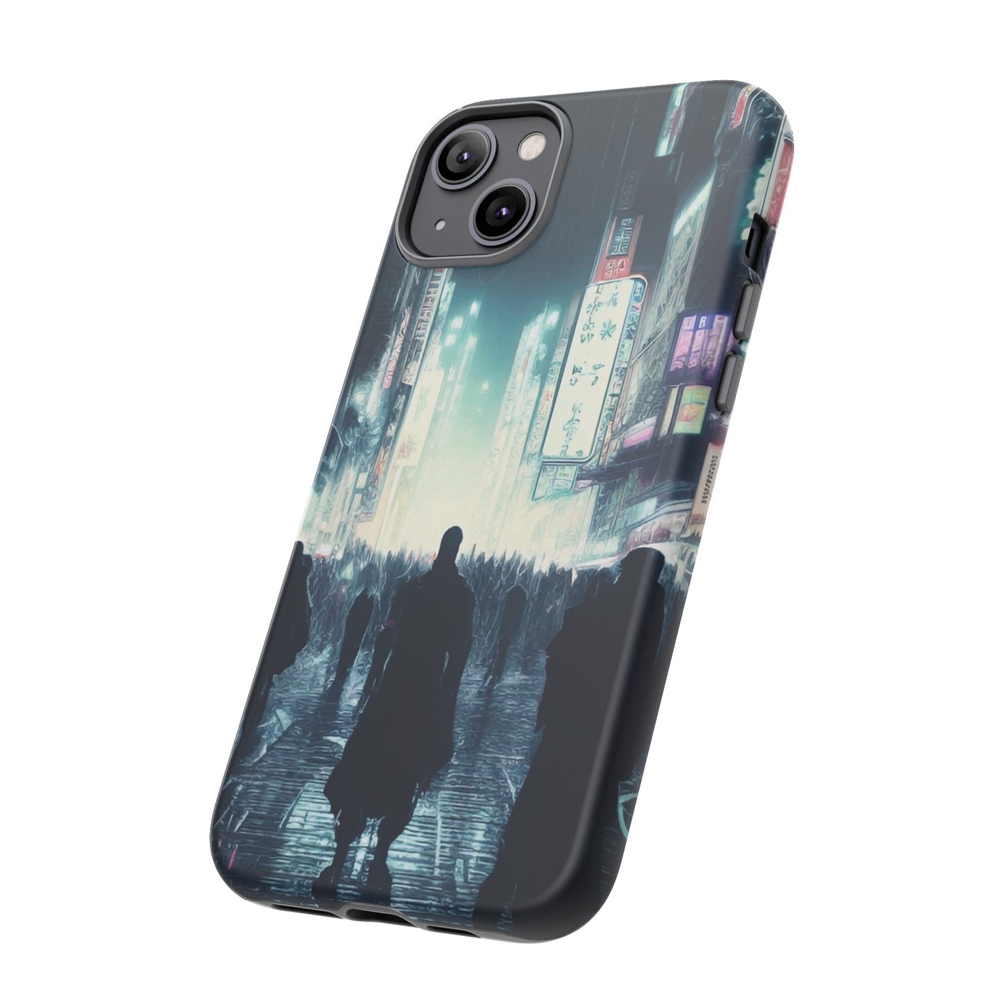 Strangers in the City Wallpaper Phone Case | iPhone 15 Plus/ Pro, 14, 13, 12| Google Pixel 7, Pro, 5| Samsung Galaxy S23 All Major Phone Models