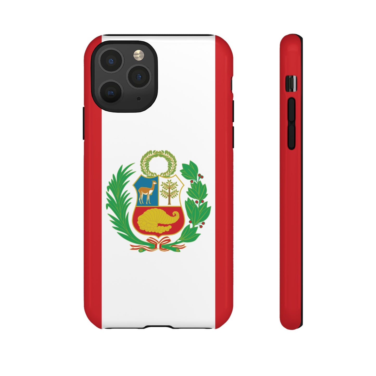 Peru Flag Phone Case | iPhone 15 Plus/ Pro, 14, 13, 12| Google Pixel 7, Pro, 5| Samsung Galaxy S23 All Major Phone Models