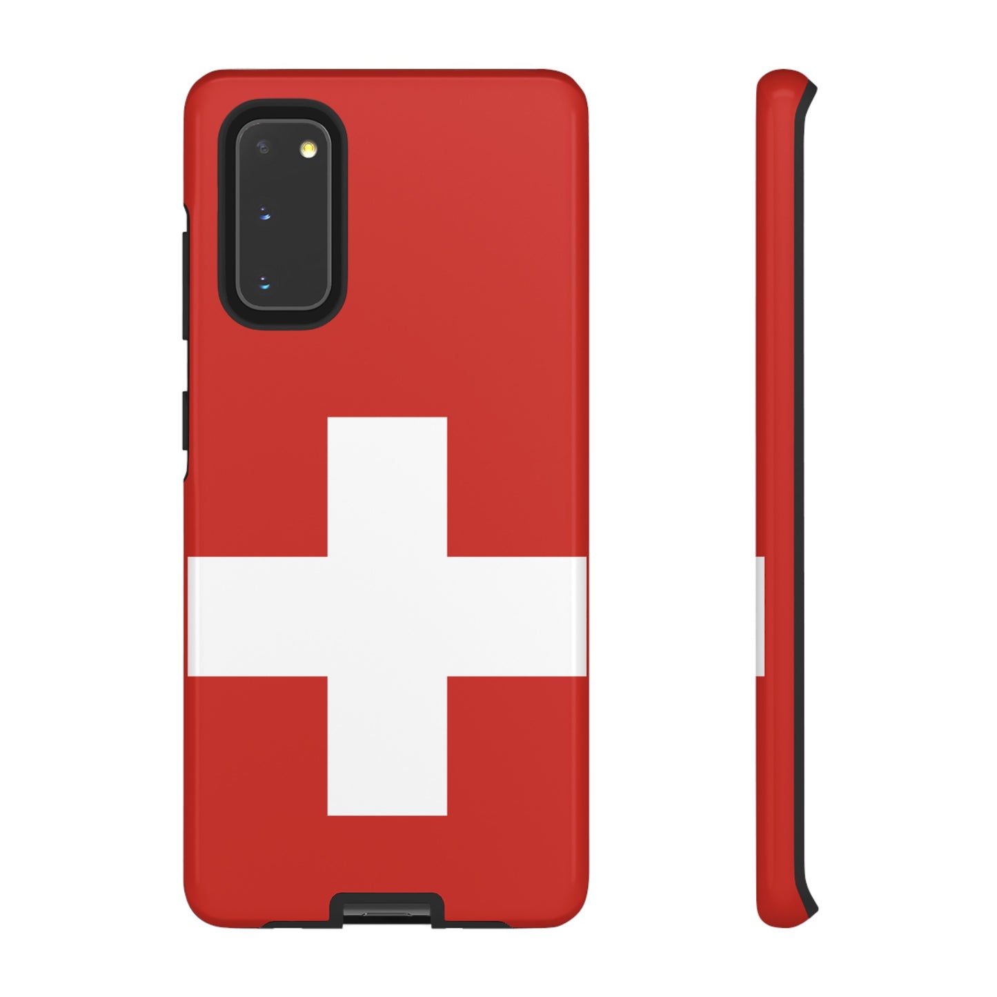 Switzerland Flag Phone Case | iPhone 15 Plus/ Pro, 14, 13, 12| Google Pixel 7, Pro, 5| Samsung Galaxy S23 All Major Phone Models