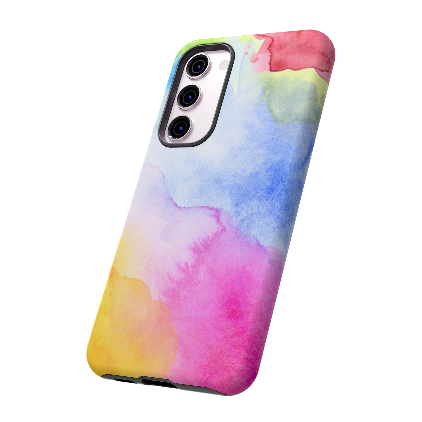 Watercolour Rainbow Phone Case | iPhone 15 Plus/ Pro, 14, 13, 12| Google Pixel 7, Pro, 5| Samsung Galaxy S23 All Major Phone Models