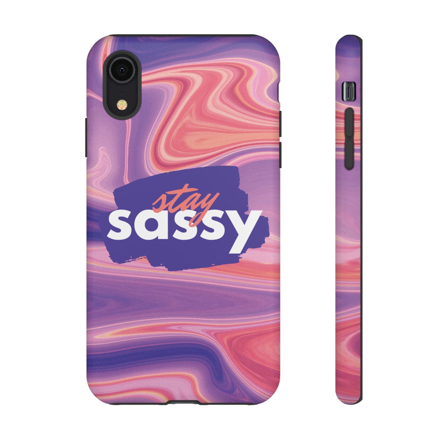 Stay Sassy Wallpaper Phone Case | iPhone 15 Plus/ Pro, 14, 13, 12| Google Pixel 7, Pro, 5| Samsung Galaxy S23 All Major Phone Models