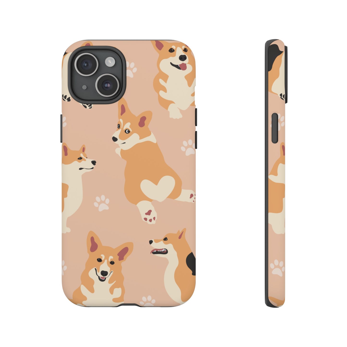 Corgi Wallpaper Phone Case | iPhone 15 Plus/ Pro, 14, 13, 12| Google Pixel 7, Pro, 5| Samsung Galaxy S23 All Major Phone Models