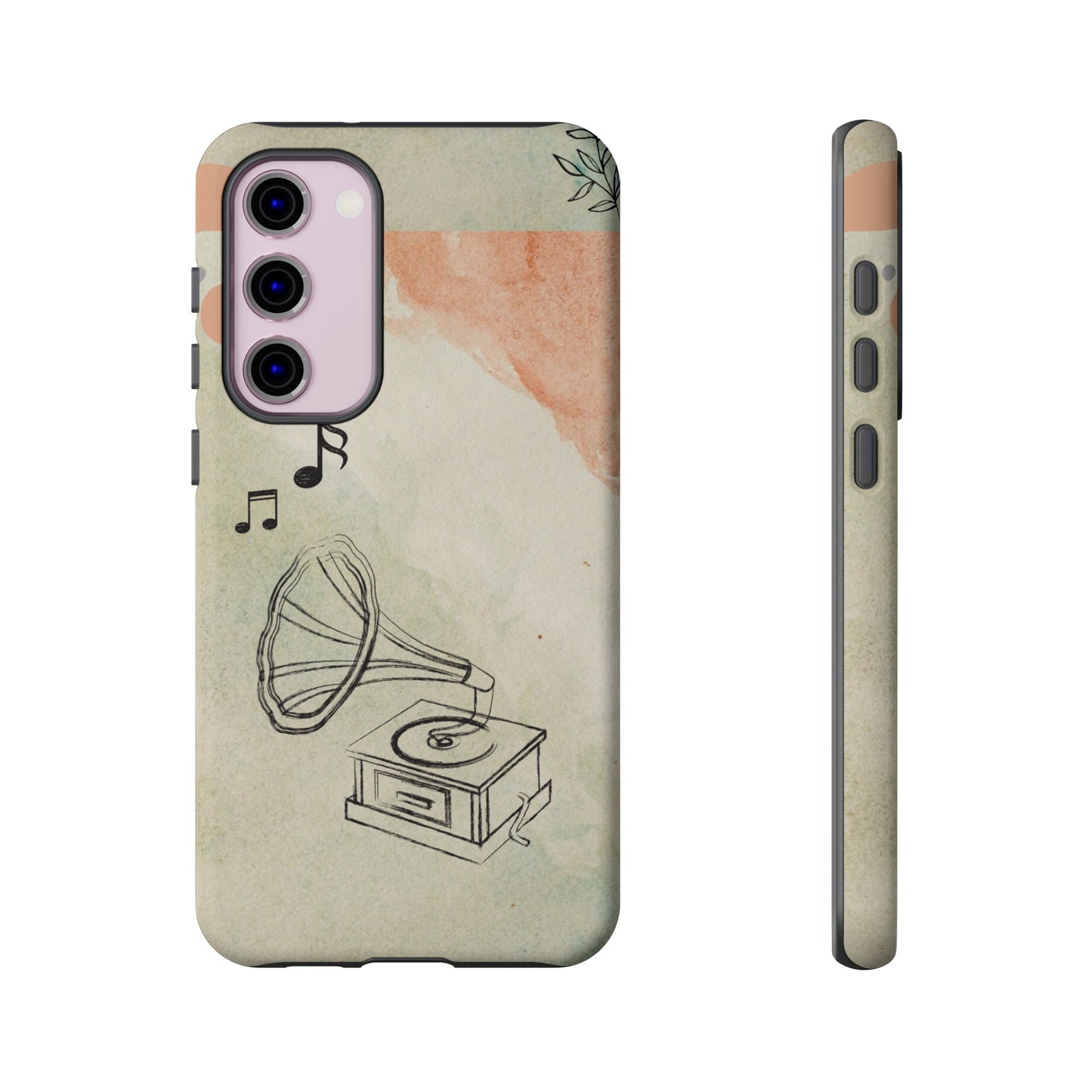 Record Player Wallpaper Phone Case | iPhone 15 Plus/ Pro, 14, 13, 12| Google Pixel 7, Pro, 5| Samsung Galaxy S23 All Major Phone Models