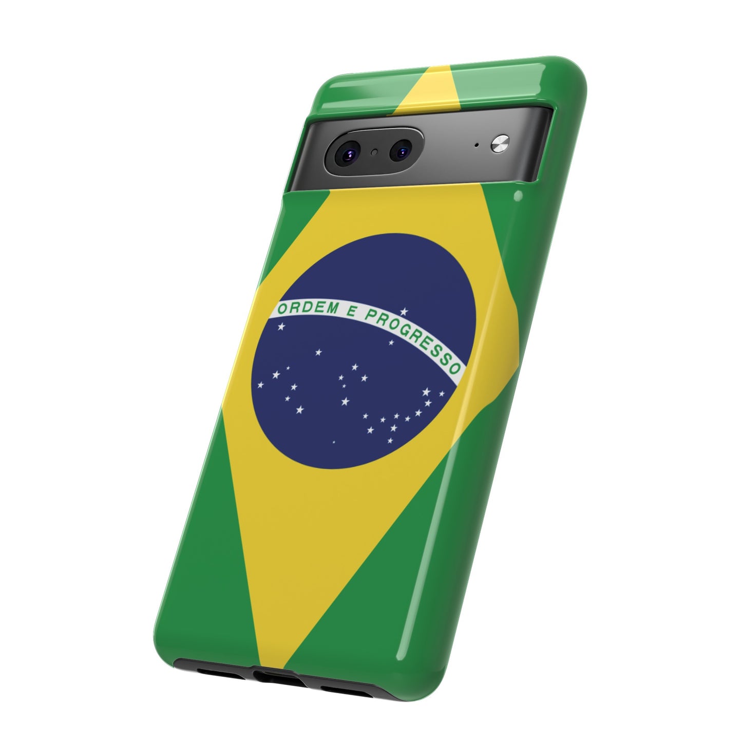 Brazil Flag Phone Case | iPhone 15 Plus/ Pro, 14, 13, 12| Google Pixel 7, Pro, 5| Samsung Galaxy S23 All Major Phone Models