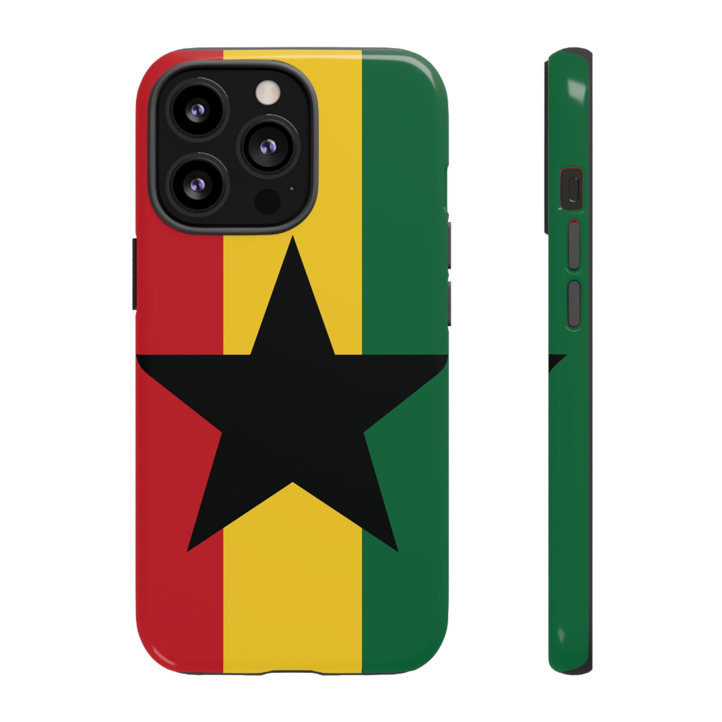 Ghana Flag Phone Case | iPhone 15 Plus/ Pro, 14, 13, 12| Google Pixel 7, Pro, 5| Samsung Galaxy S23 All Major Phone Models