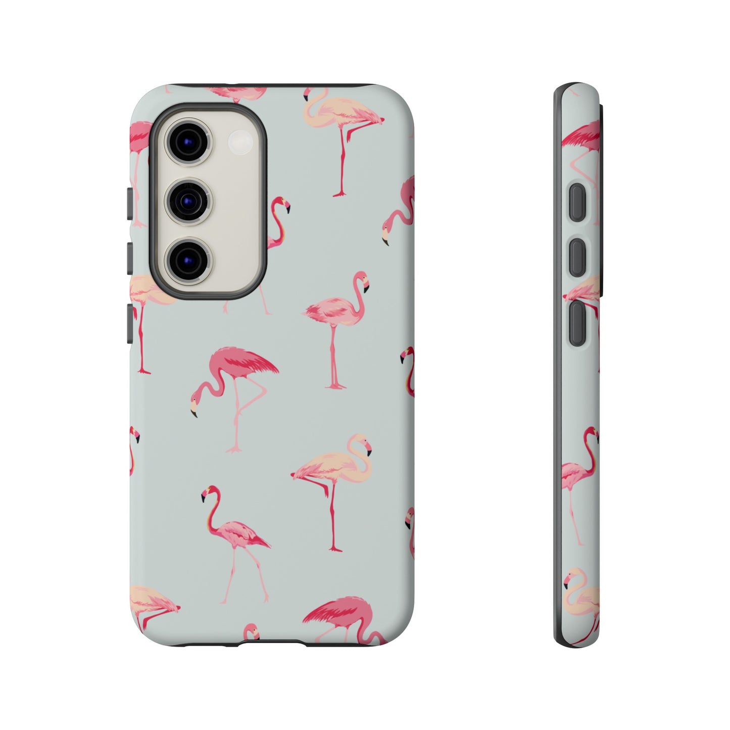 Flamingo Wallpaper Phone Case | iPhone 15 Plus/ Pro, 14, 13, 12| Google Pixel 7, Pro, 5| Samsung Galaxy S23 All Major Phone Models