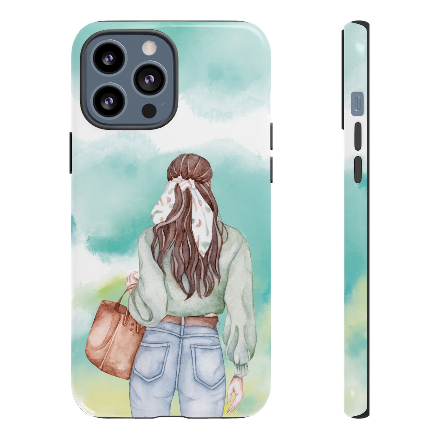 Girl Wallpaper Phone Case | iPhone 15 Plus/ Pro, 14, 13, 12| Google Pixel 7, Pro, 5| Samsung Galaxy S23 All Major Phone Models