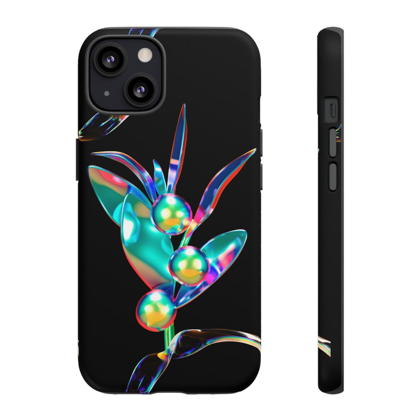 Psychedelic Flower Wallpaper Phone Case | iPhone 15 Plus/ Pro, 14, 13, 12| Google Pixel 7, Pro, 5| Samsung Galaxy S23 All Major Phone Models