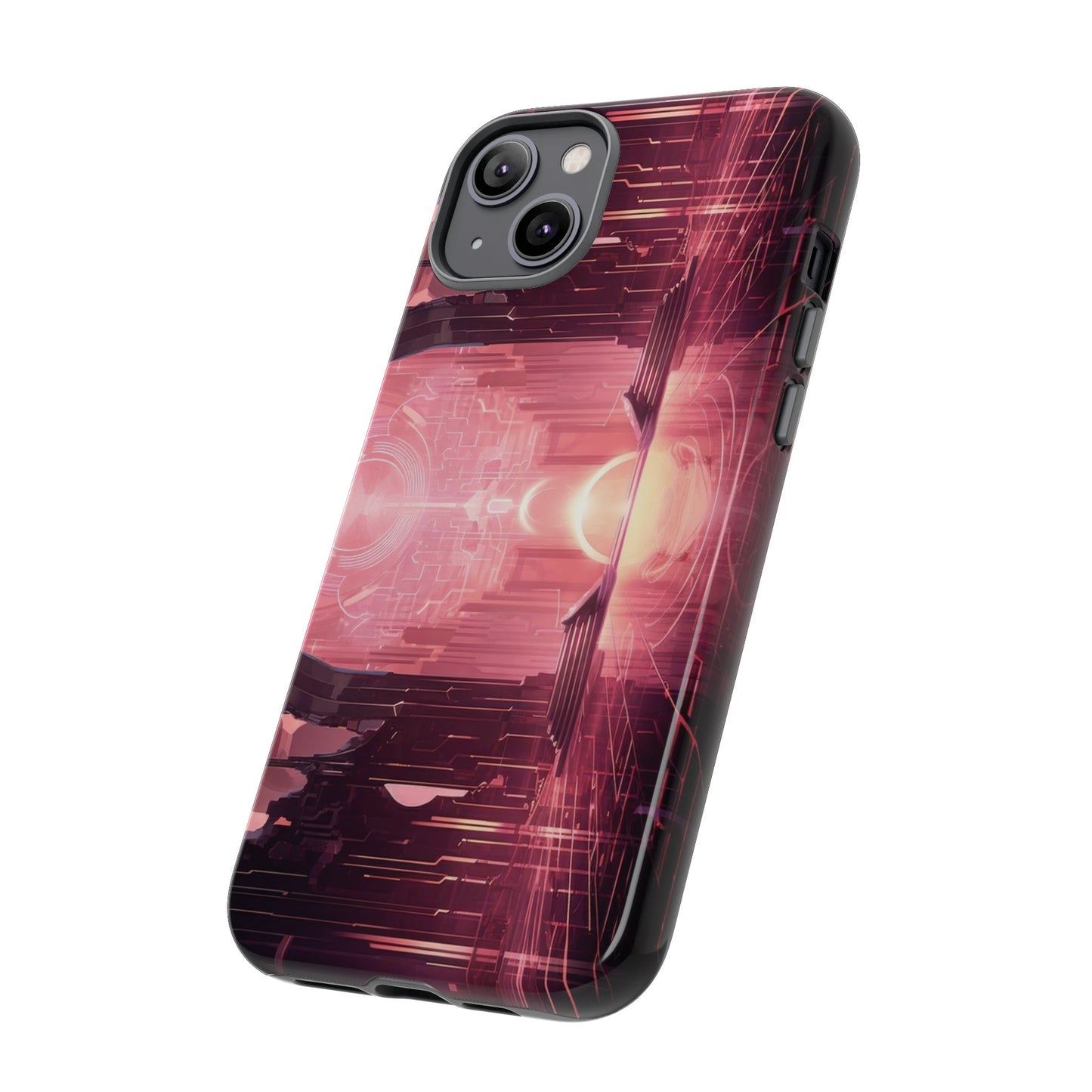 Sci-Fi Hall Wallpaper Phone Case | iPhone 15 Plus/ Pro, 14, 13, 12| Google Pixel 7, Pro, 5| Samsung Galaxy S23 All Major Phone Models