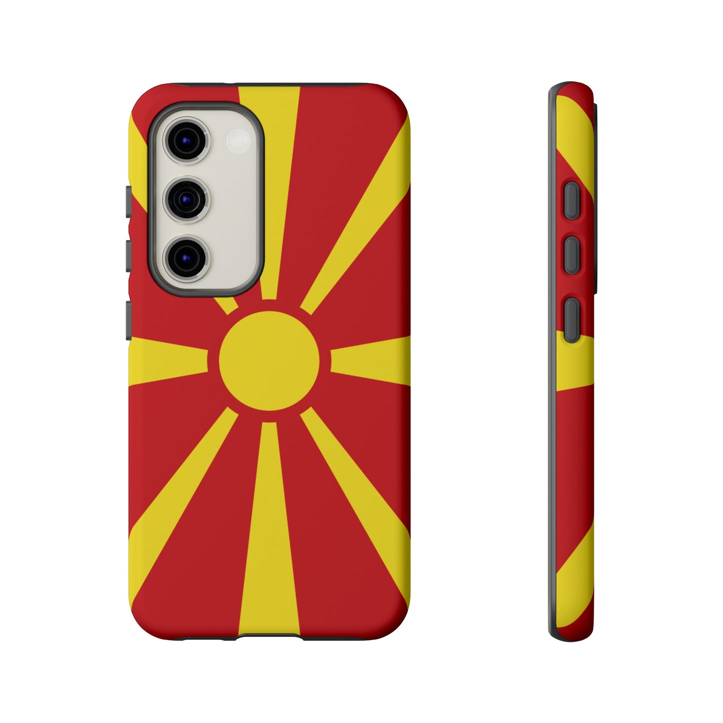 Macedonia Flag Phone Case | iPhone 15 Plus/ Pro, 14, 13, 12| Google Pixel 7, Pro, 5| Samsung Galaxy S23 All Major Phone Models