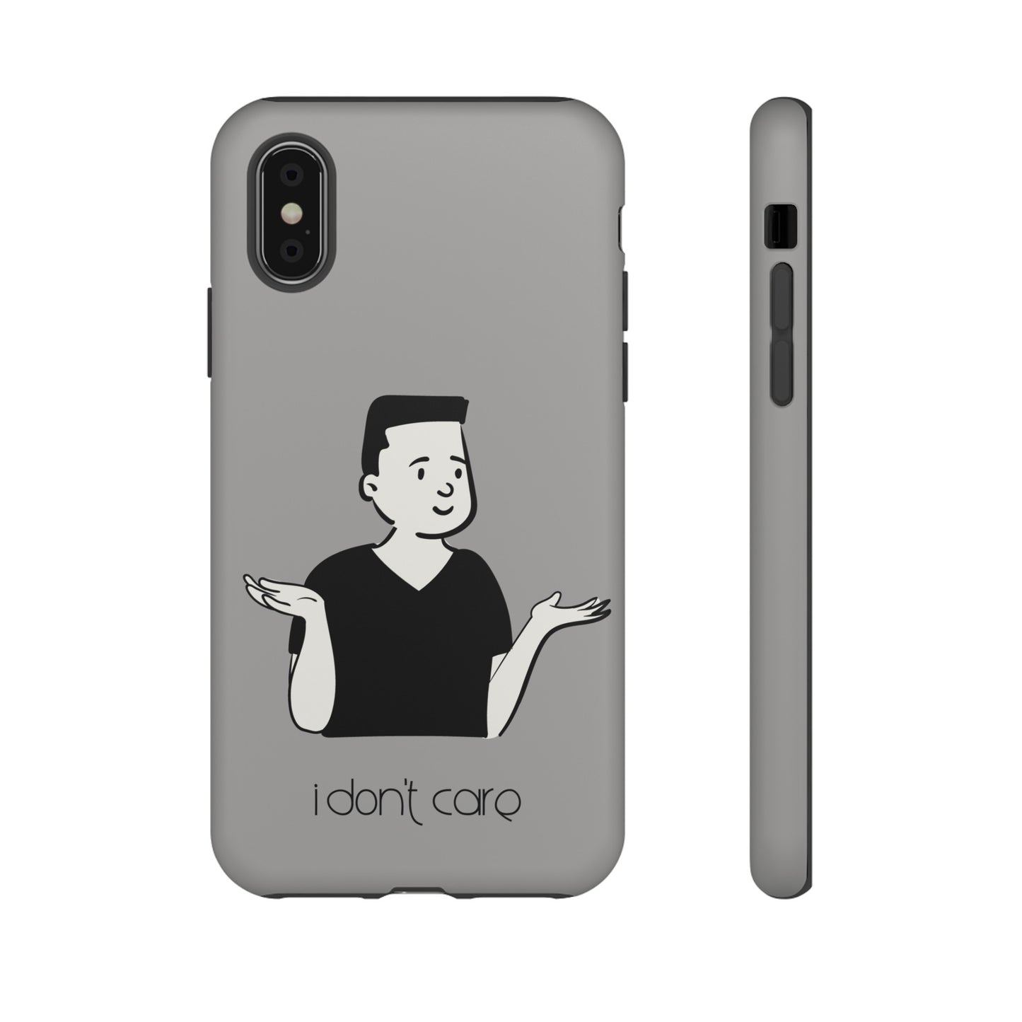 I Don't Care Wallpaper Phone Case | iPhone 15 Plus/ Pro, 14, 13, 12| Google Pixel 7, Pro, 5| Samsung Galaxy S23 All Major Phone Models