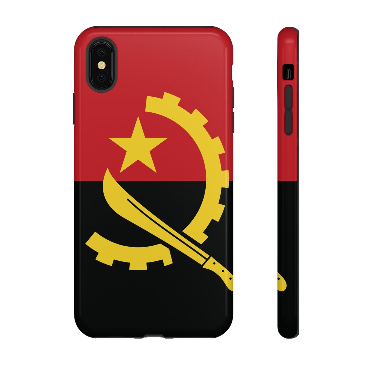 Angola Flag Phone Case | iPhone 15 Plus/ Pro, 14, 13, 12| Google Pixel 7, Pro, 5| Samsung Galaxy S23 All Major Phone Models