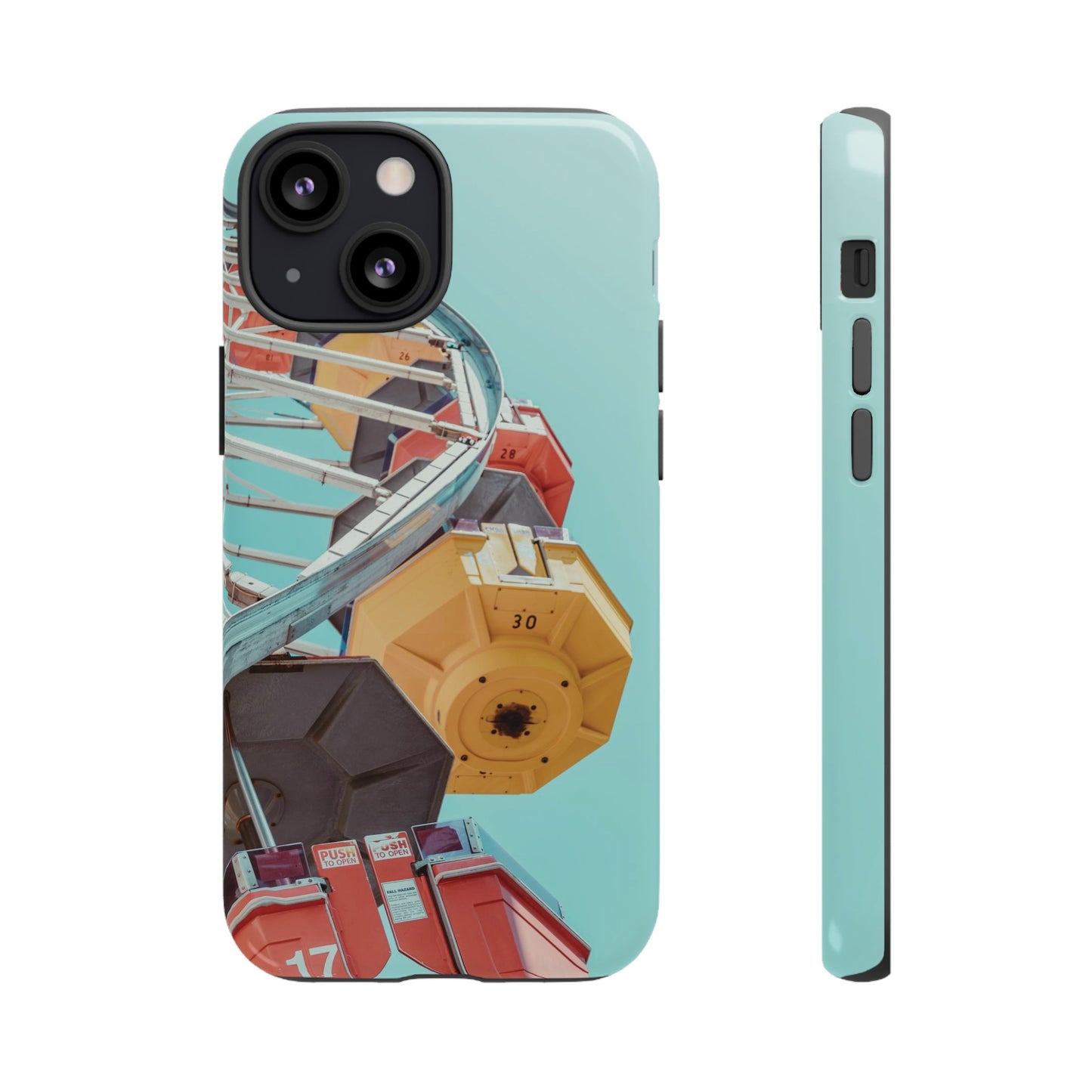 Ferris Wheel Wallpaper Phone Case | iPhone 15 Plus/ Pro, 14, 13, 12| Google Pixel 7, Pro, 5| Samsung Galaxy S23 All Major Phone Models