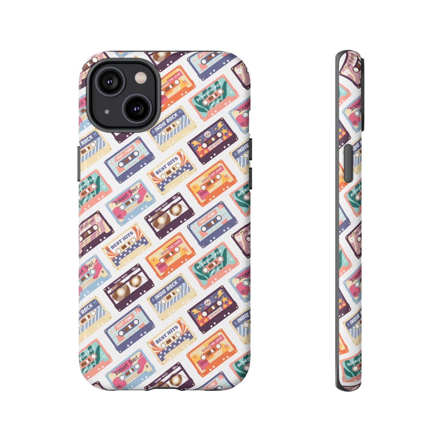 Retro Cassettes Phone Case | iPhone 15 Plus/ Pro, 14, 13, 12| Google Pixel 7, Pro, 5| Samsung Galaxy S23 All Major Phone Models