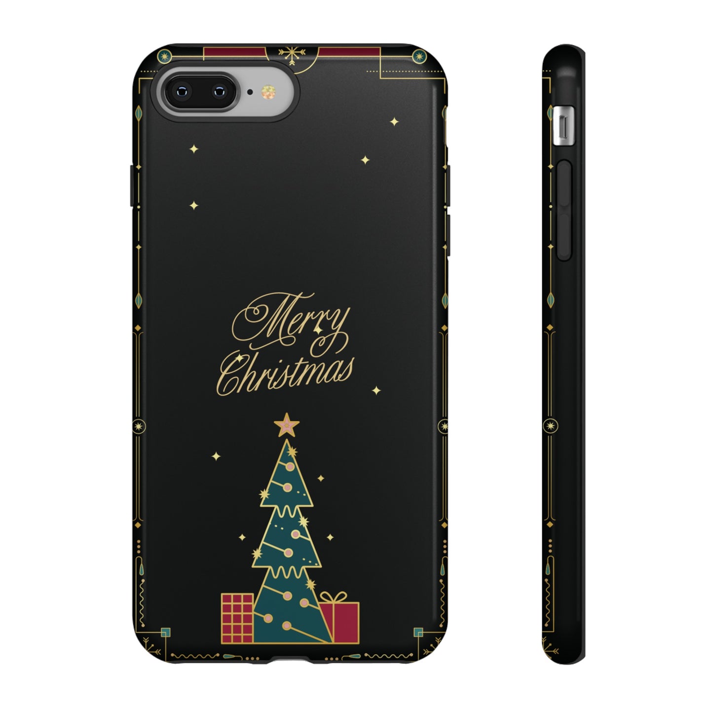 Christmas Tree Wallpaper Phone Case | iPhone 15 Plus/ Pro, 14, 13, 12| Google Pixel 7, Pro, 5| Samsung Galaxy S23 All Major Phone Models