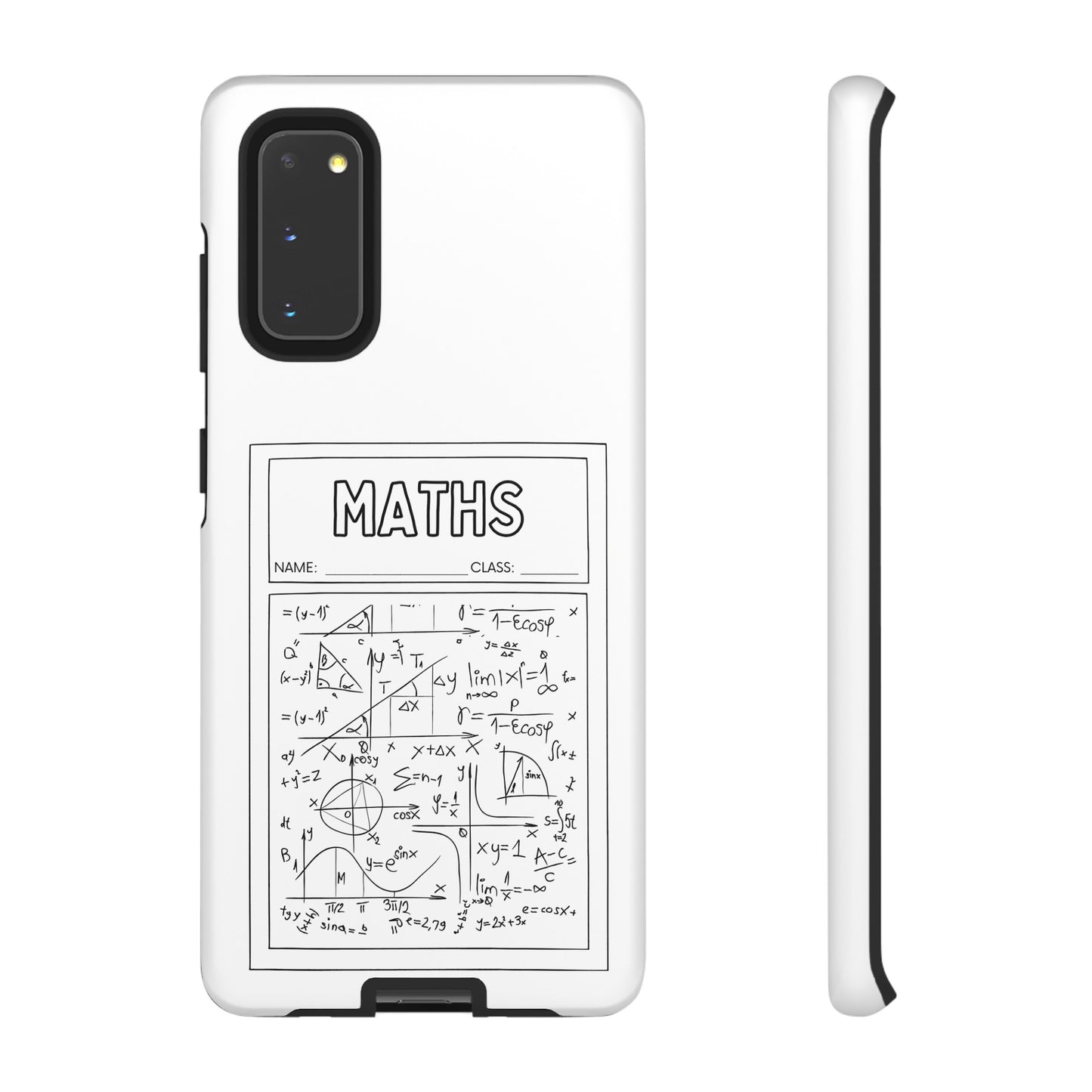 Maths Class Wallpaper Phone Case | iPhone 15 Plus/ Pro, 14, 13, 12| Google Pixel 7, Pro, 5| Samsung Galaxy S23 All Major Phone Models