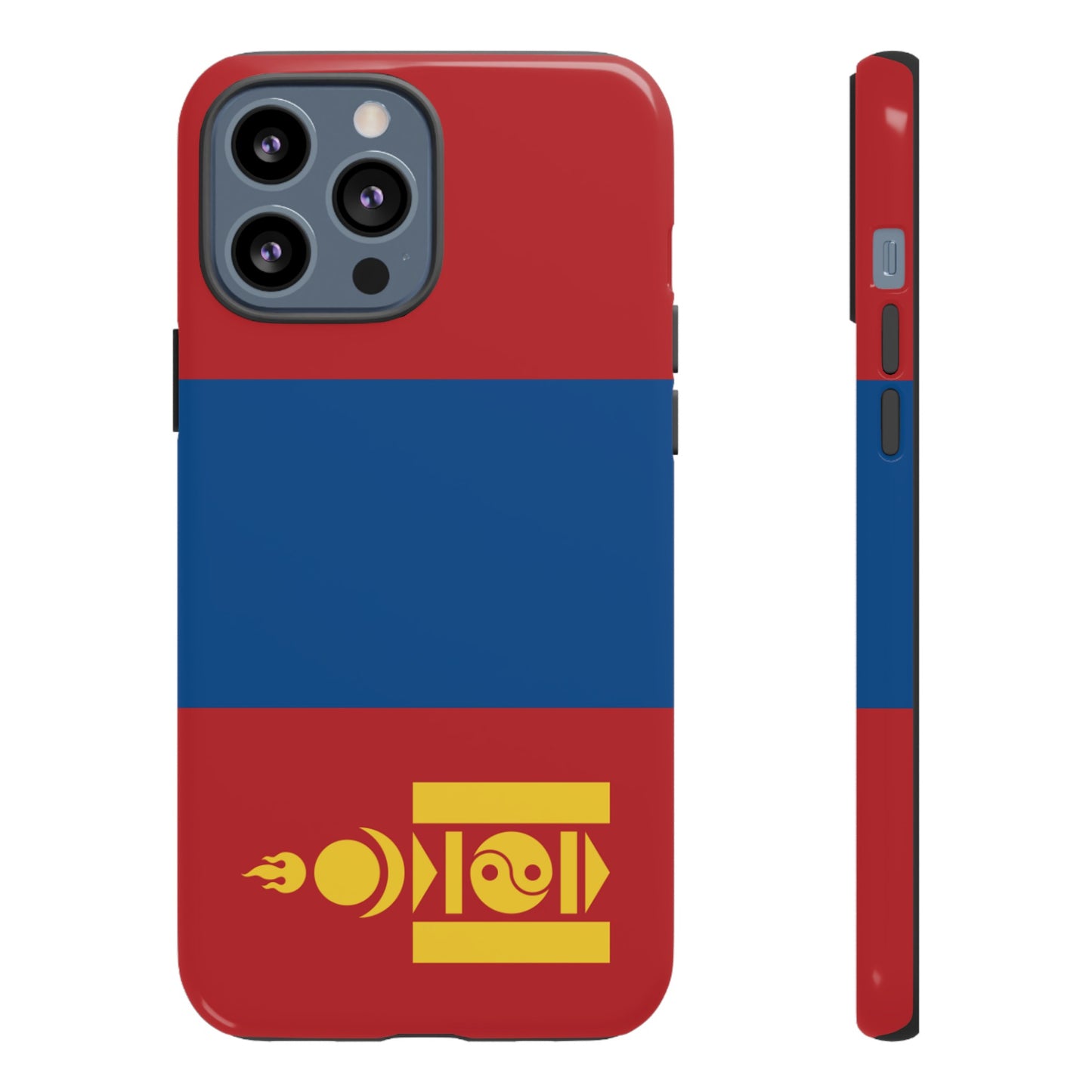 Mongolia Flag Phone Case | iPhone 15 Plus/ Pro, 14, 13, 12| Google Pixel 7, Pro, 5| Samsung Galaxy S23 All Major Phone Models