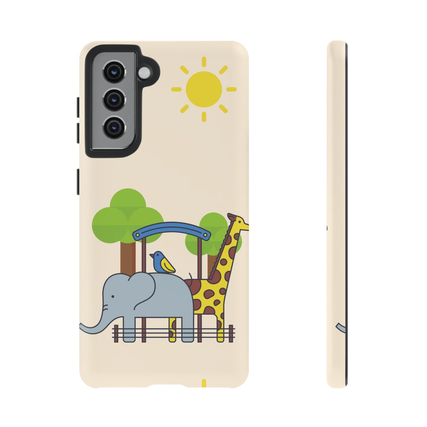 Zoo Wallpaper Phone Case | iPhone 15 Plus/ Pro, 14, 13, 12| Google Pixel 7, Pro, 5| Samsung Galaxy S23 All Major Phone Models