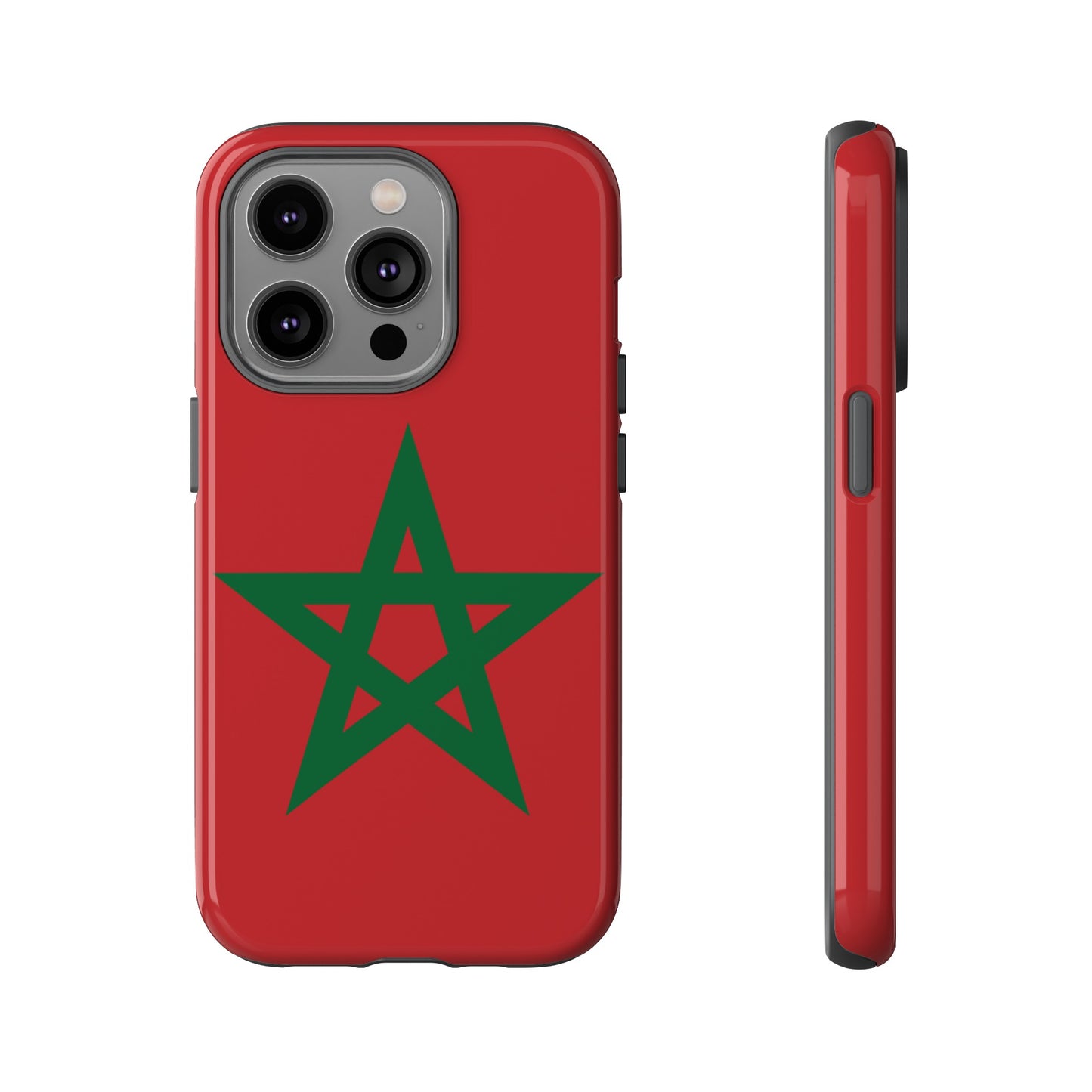 Morocco Flag Phone Case | iPhone 15 Plus/ Pro, 14, 13, 12| Google Pixel 7, Pro, 5| Samsung Galaxy S23 All Major Phone Models