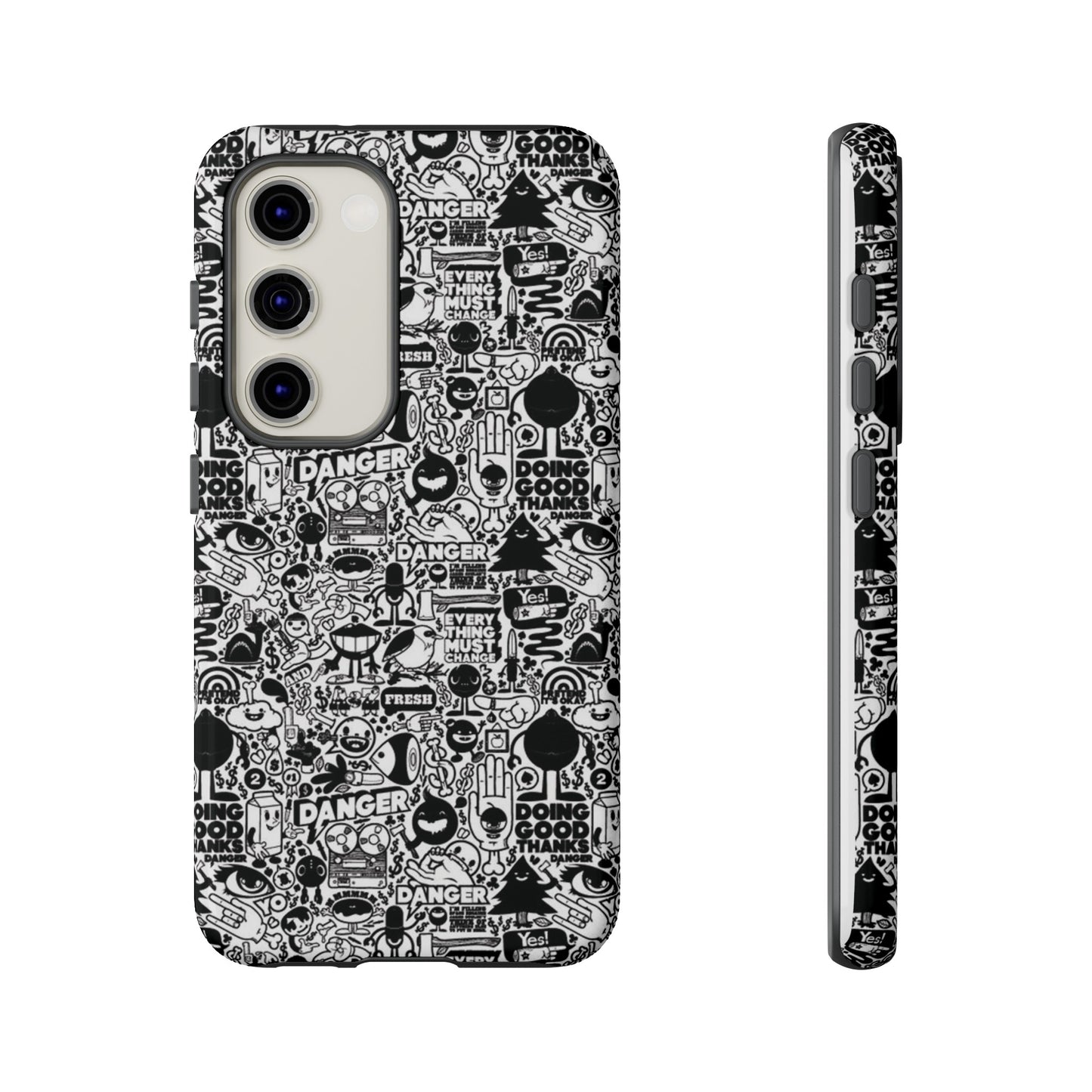 Sticker Wallpaper Phone Case | iPhone 15 Plus/ Pro, 14, 13, 12| Google Pixel 7, Pro, 5| Samsung Galaxy S23 All Major Phone Models