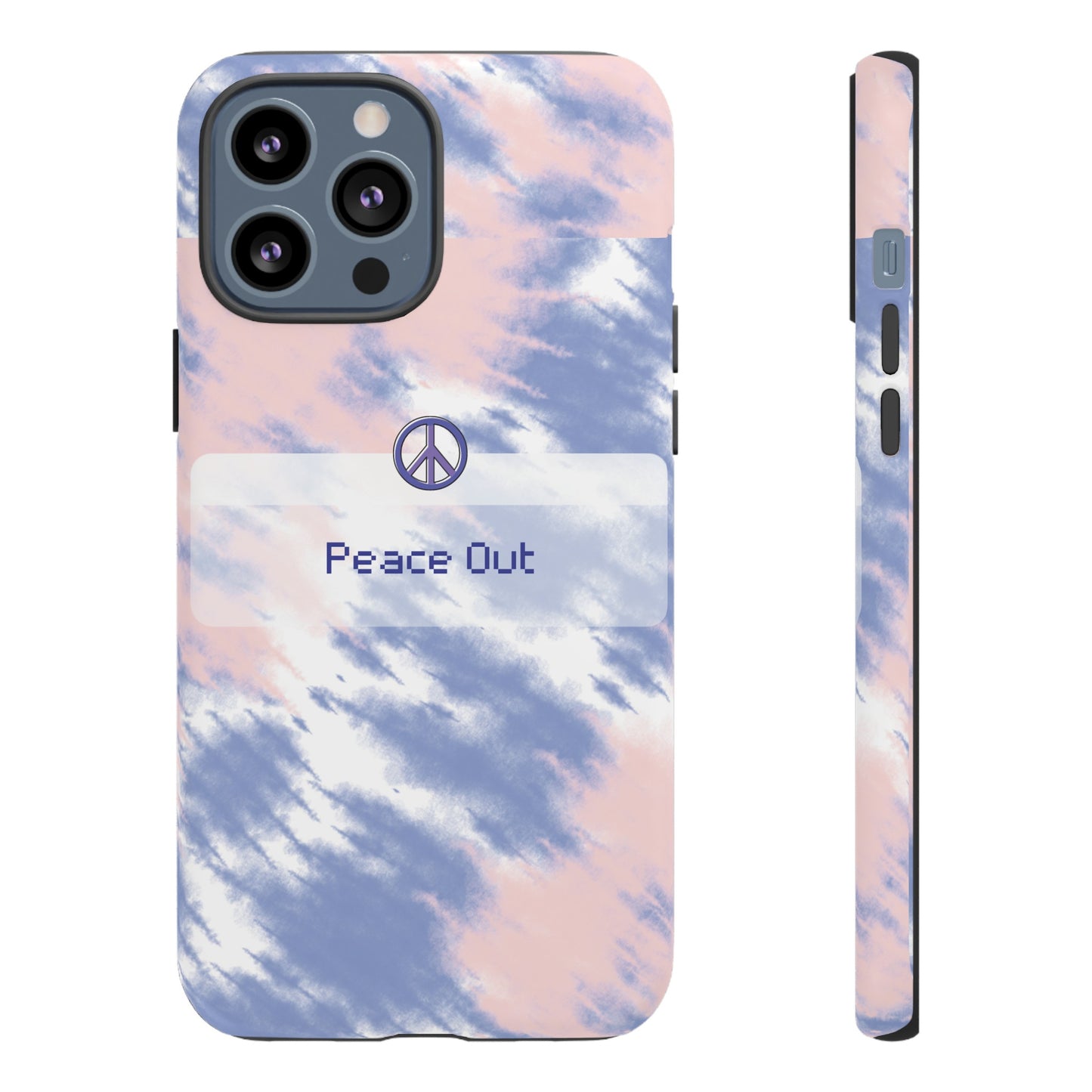 Peace Out Wallpaper Phone Case | iPhone 15 Plus/ Pro, 14, 13, 12| Google Pixel 7, Pro, 5| Samsung Galaxy S23 All Major Phone Models