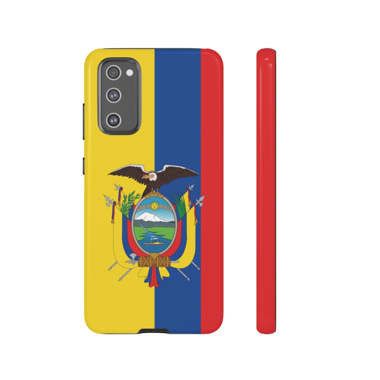 Ecuador Flag Phone Case | iPhone 15 Plus/ Pro, 14, 13, 12| Google Pixel 7, Pro, 5| Samsung Galaxy S23 All Major Phone Models