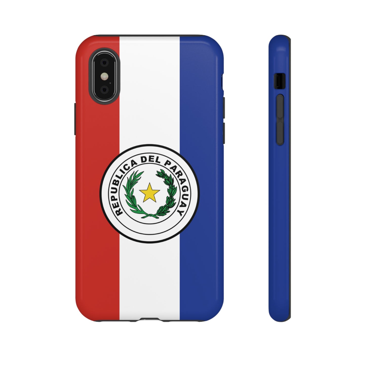 Paraguay Flag Phone Case | iPhone 15 Plus/ Pro, 14, 13, 12| Google Pixel 7, Pro, 5| Samsung Galaxy S23 All Major Phone Models